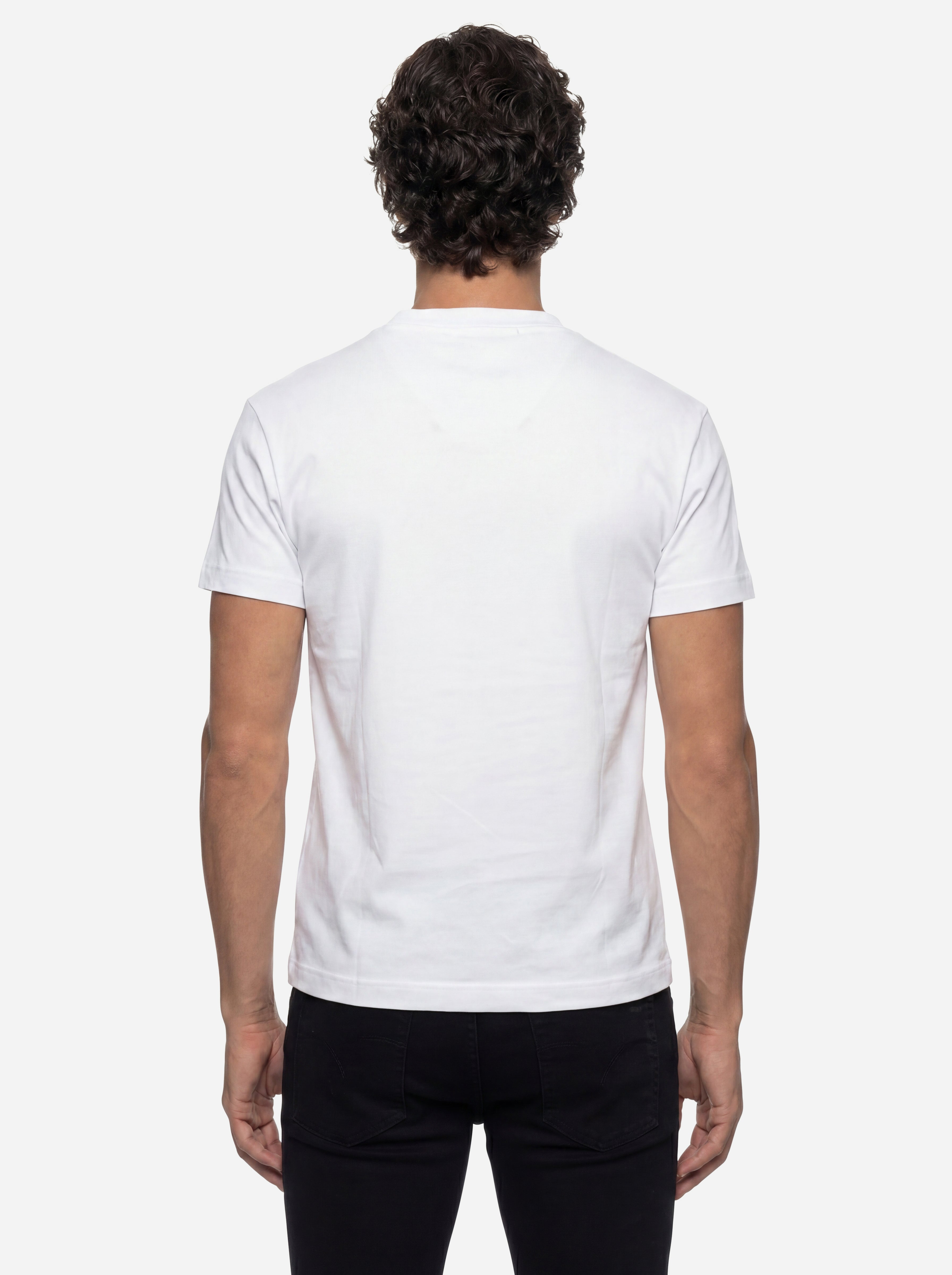 Calvin Klein Jeans White Crew Neck T-Shirt