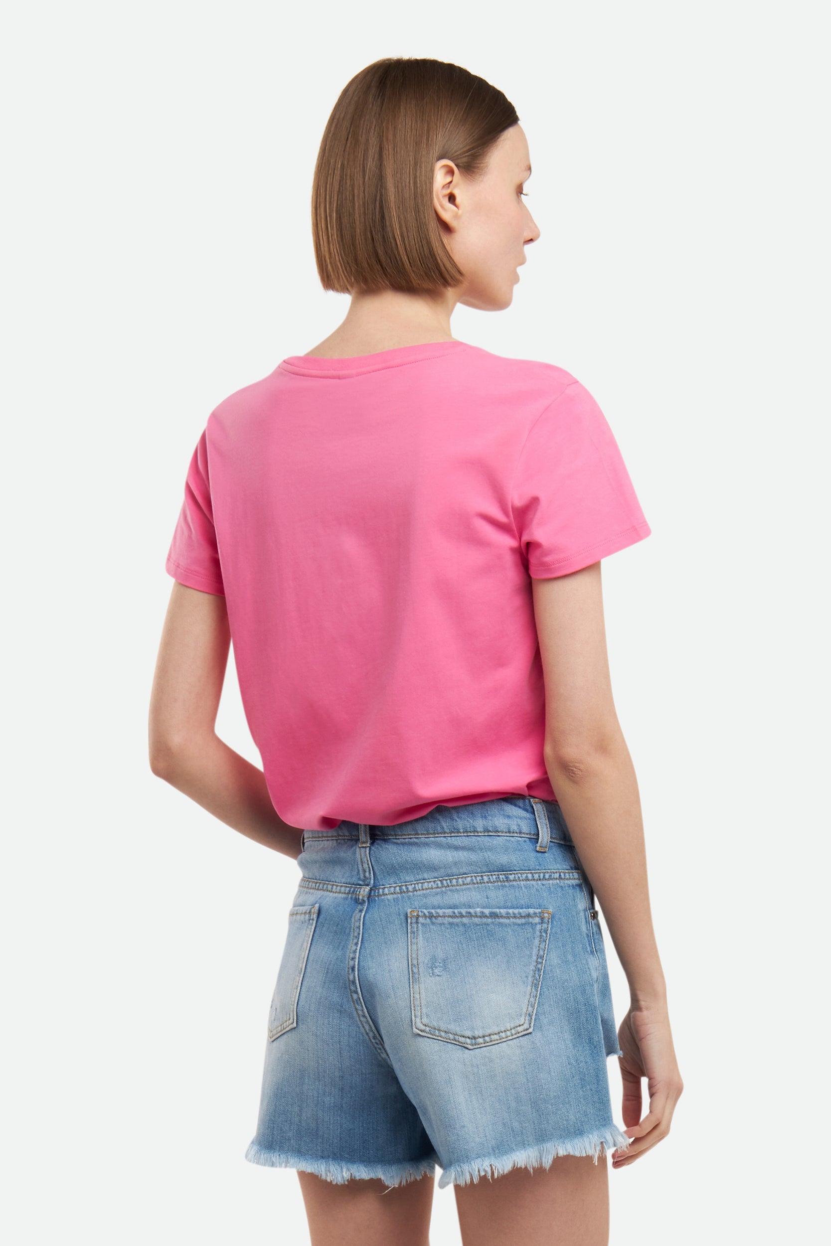 Moschino Fuchsia T-Shirt