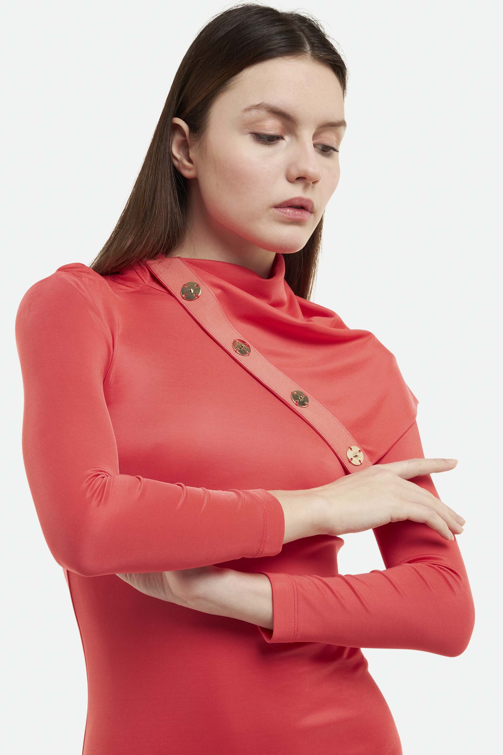 Elisabetta Franchi Abito Rosso