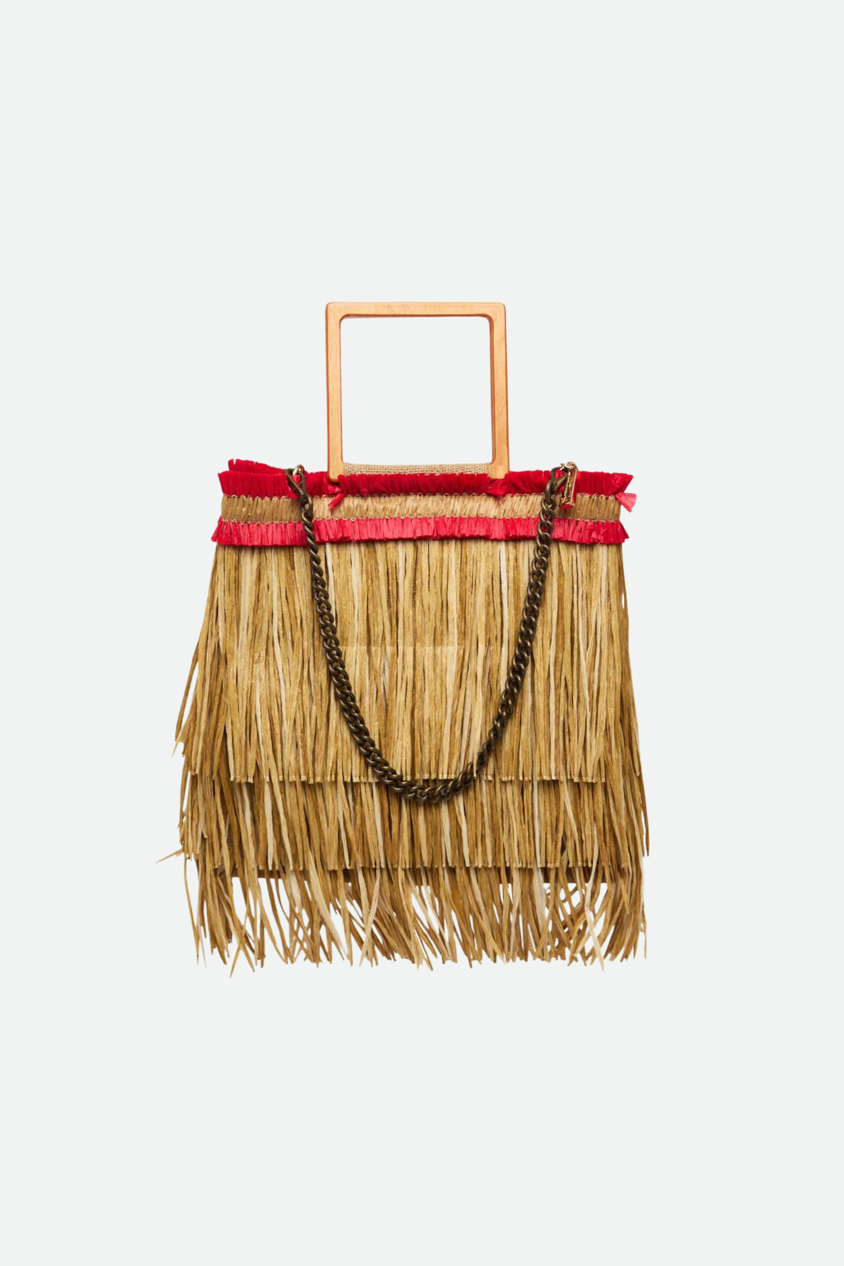 La Milanesa Borsa Caipiroska Media Legno