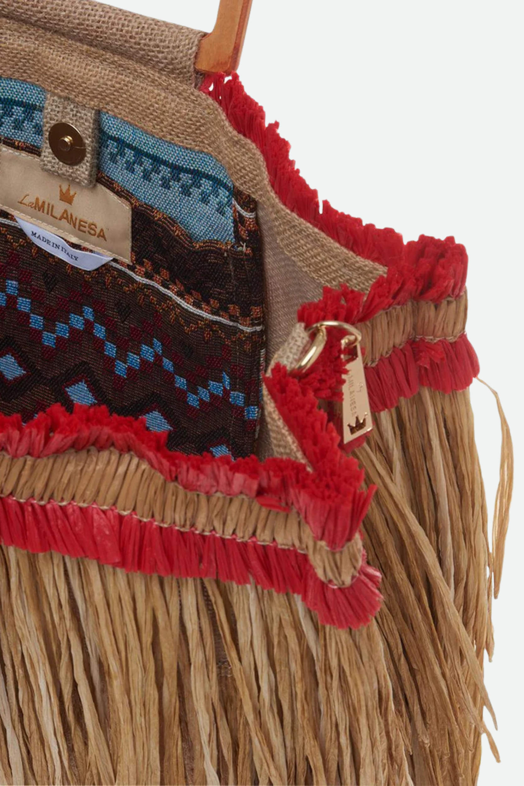 La Milanesa Borsa Caipiroska Media Legno