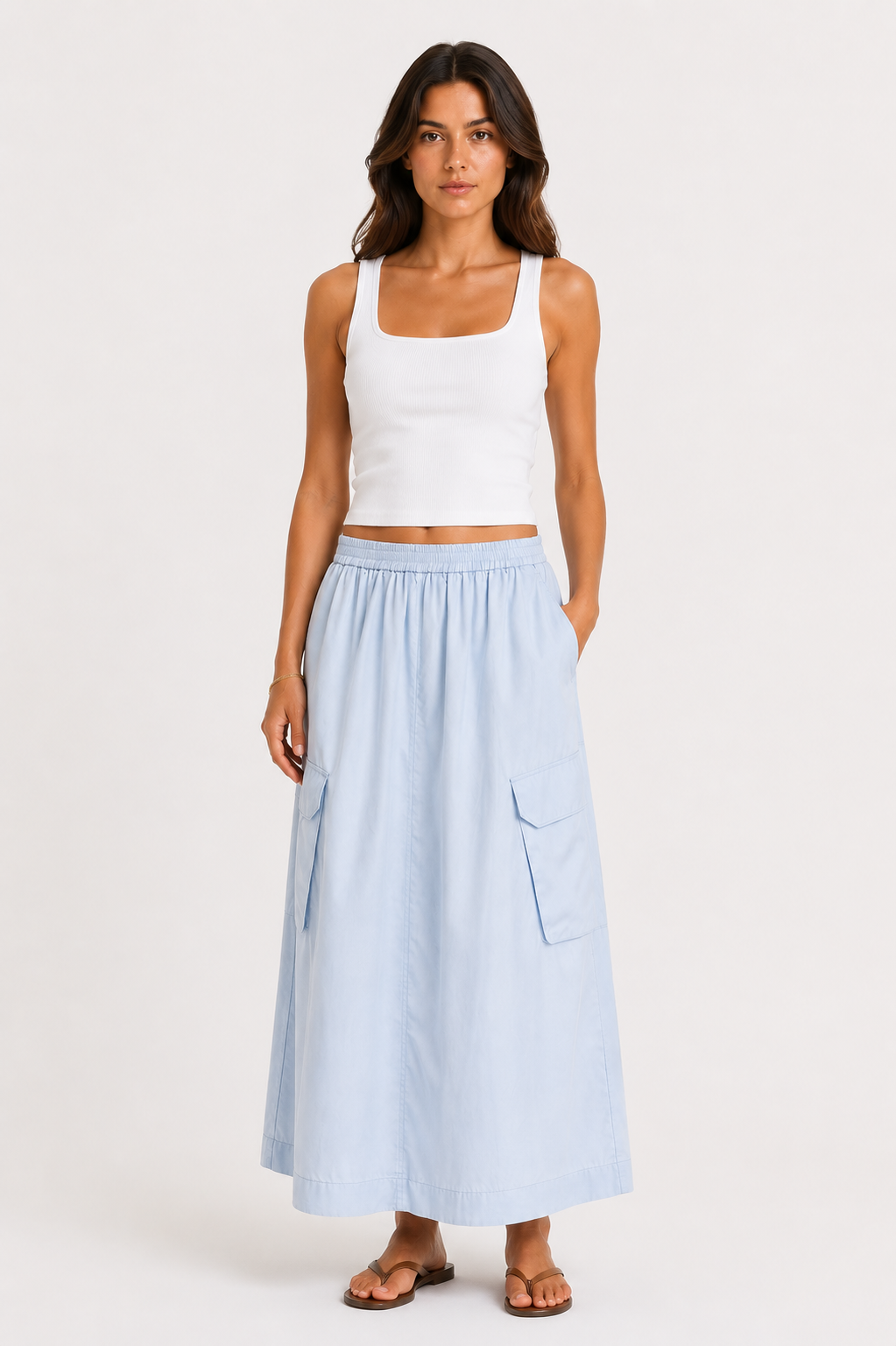 Twinset Skirt Azzurra