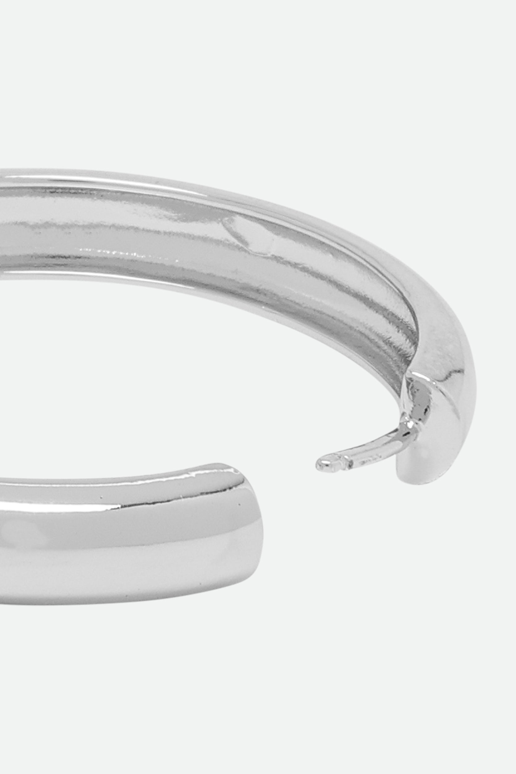 Melusina Bijoux Orecchini a Cerchio Argentati