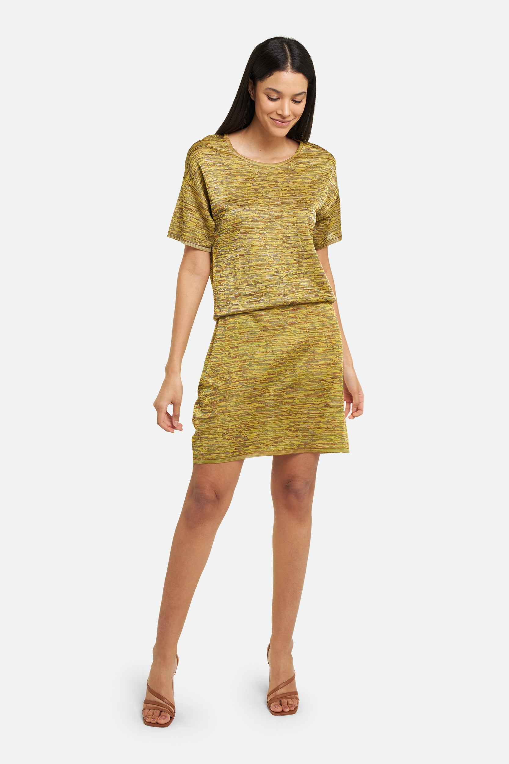 M Missoni Abito Midi Giallo
