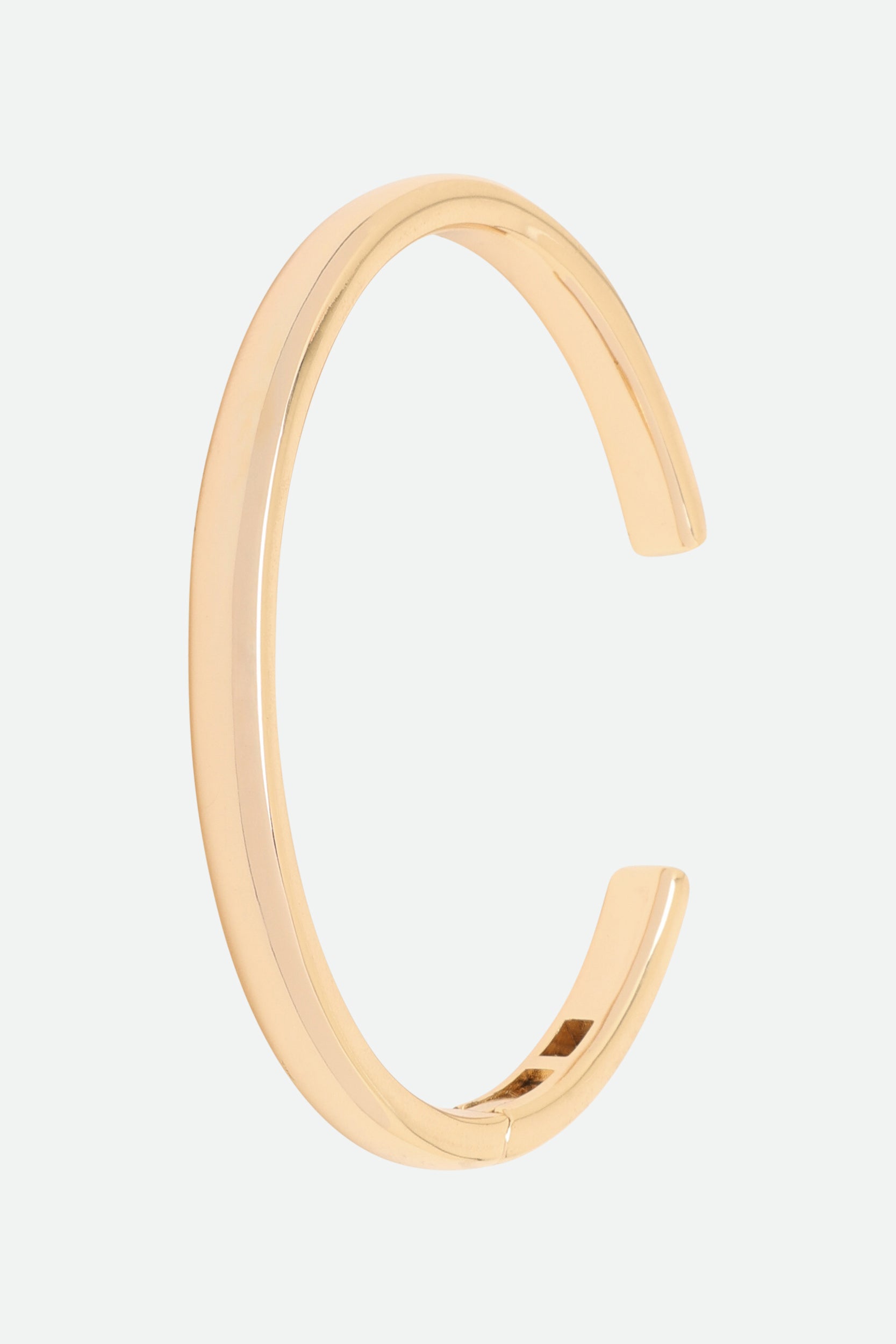 Melusina Bijoux Rigid Golden Bracelet