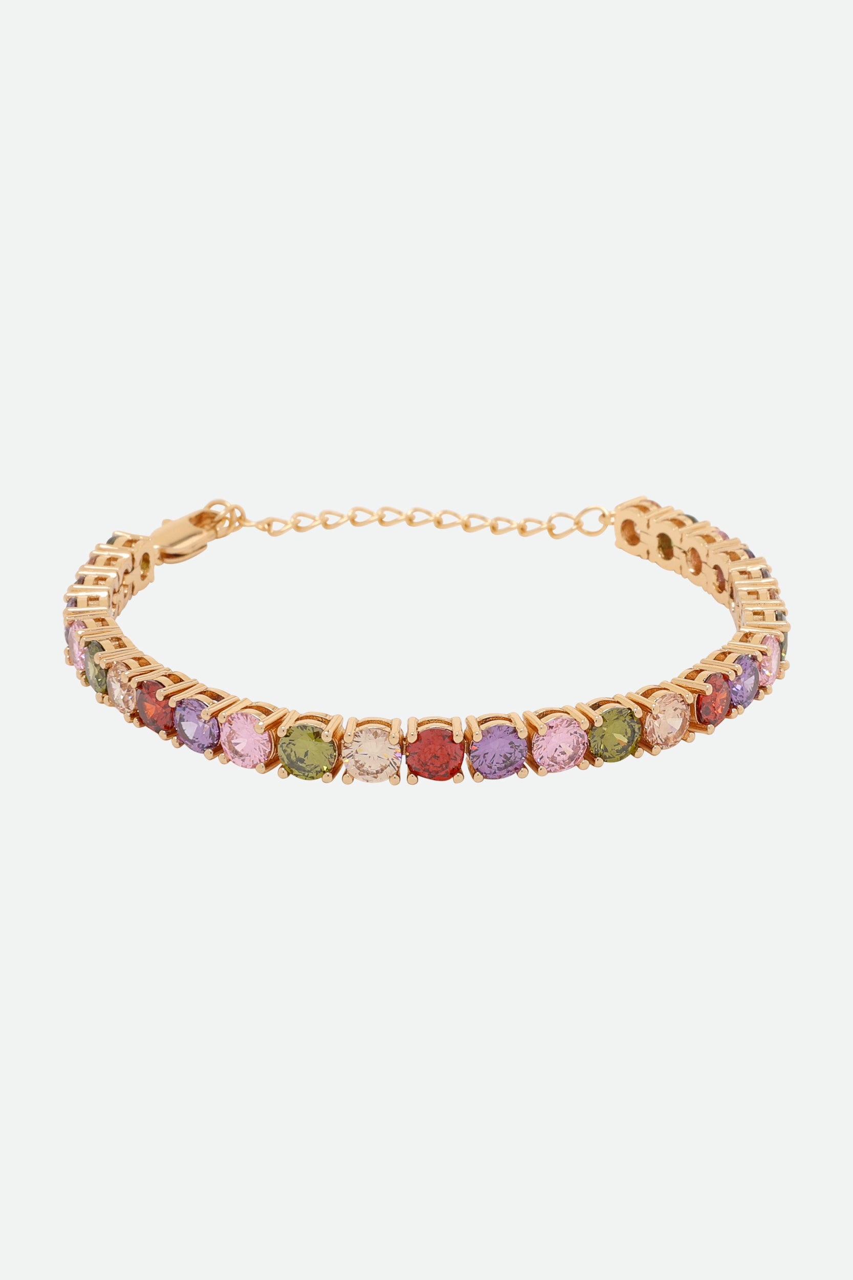 Melusina Bijoux Bracelet with Colored Zirconia