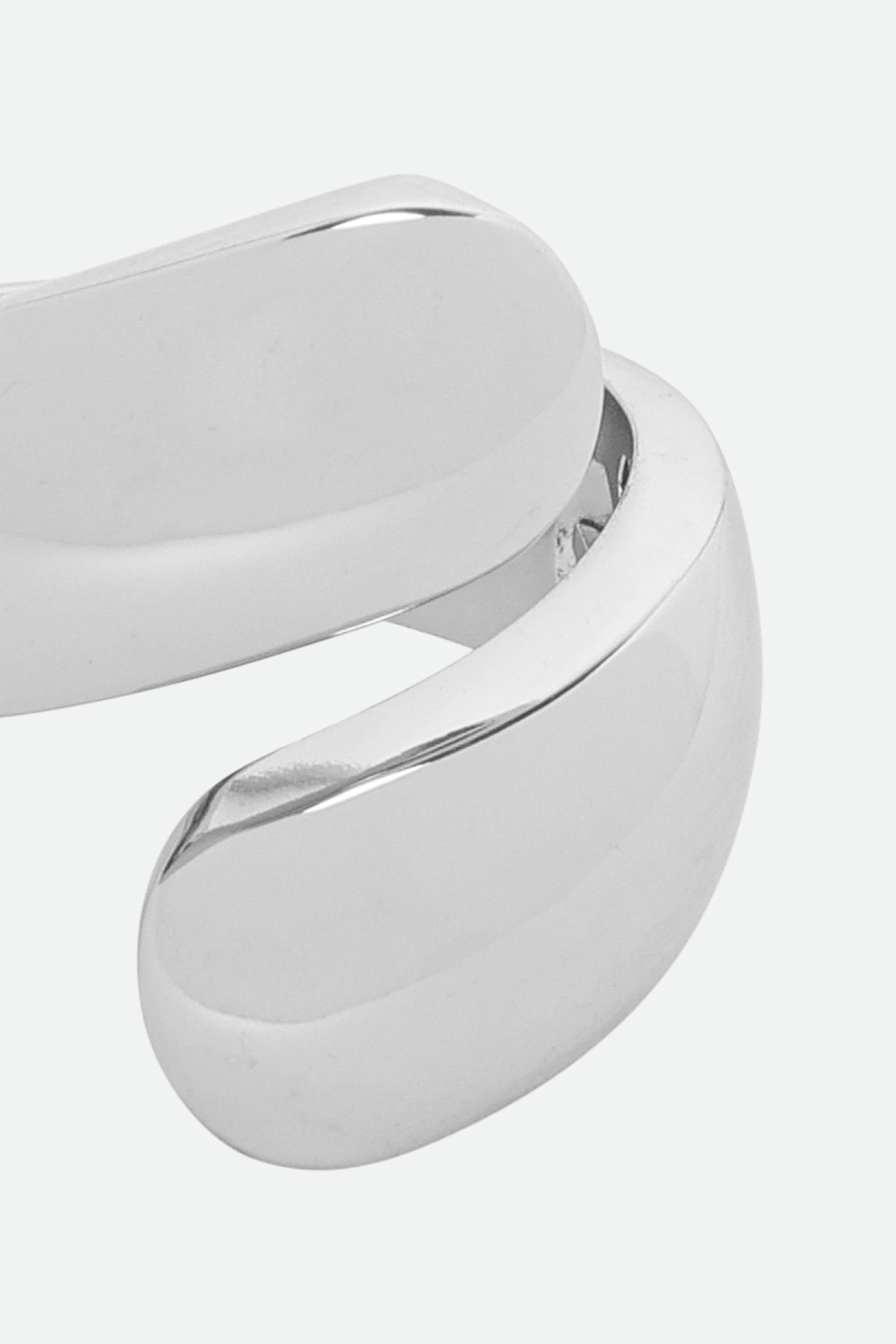 Melusina Bijoux Anello a Fascia Argentato