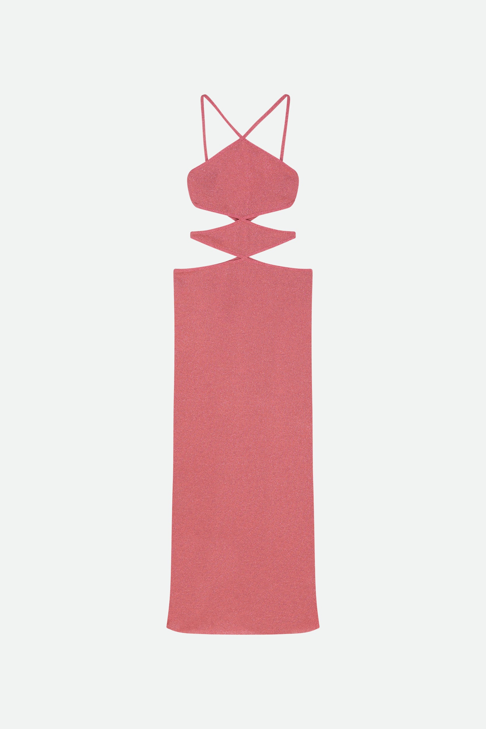 bec and bridge ruby midi dress peach Circus Hotel Abito Rosa