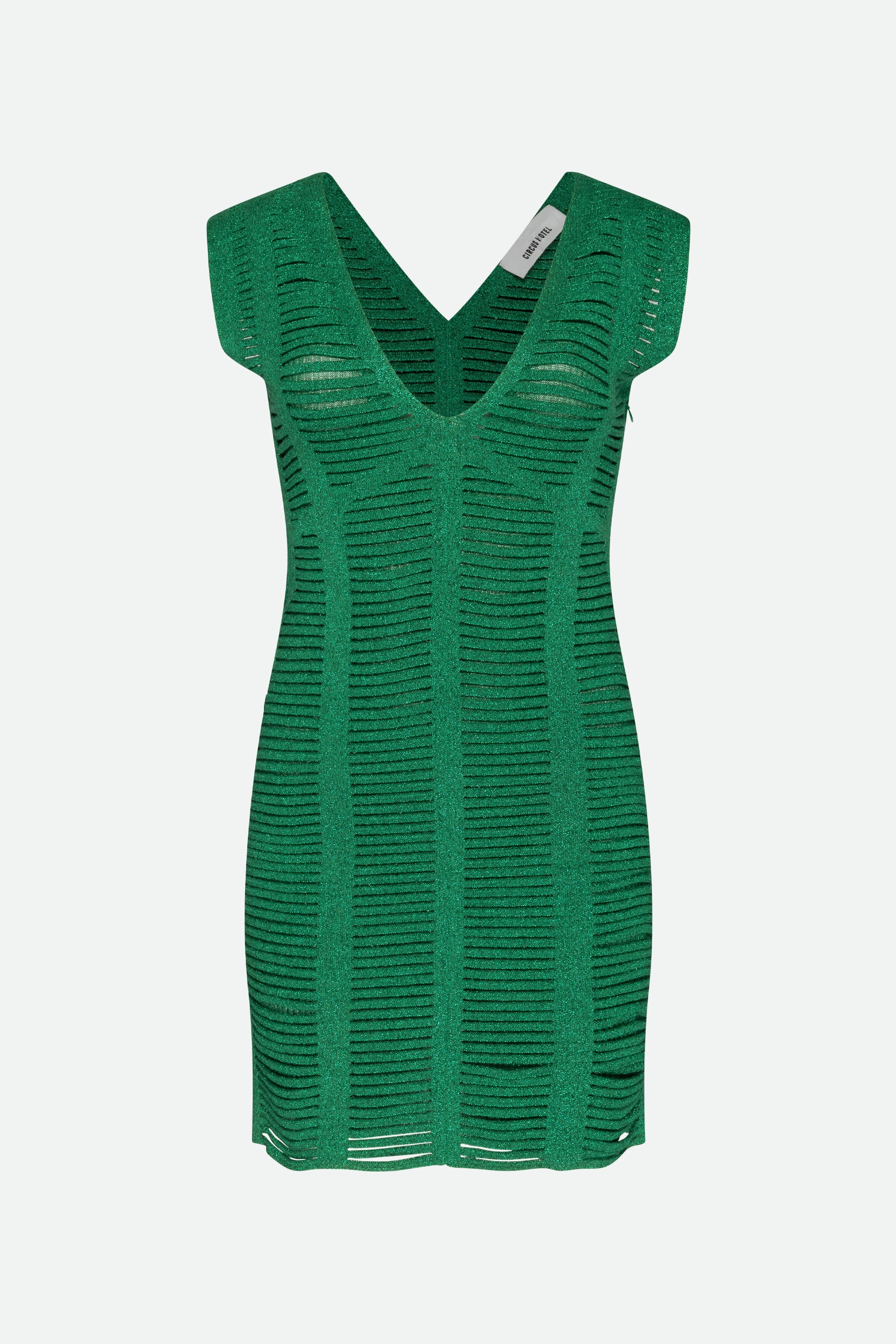 Circus Hotel Green Mini Dress
