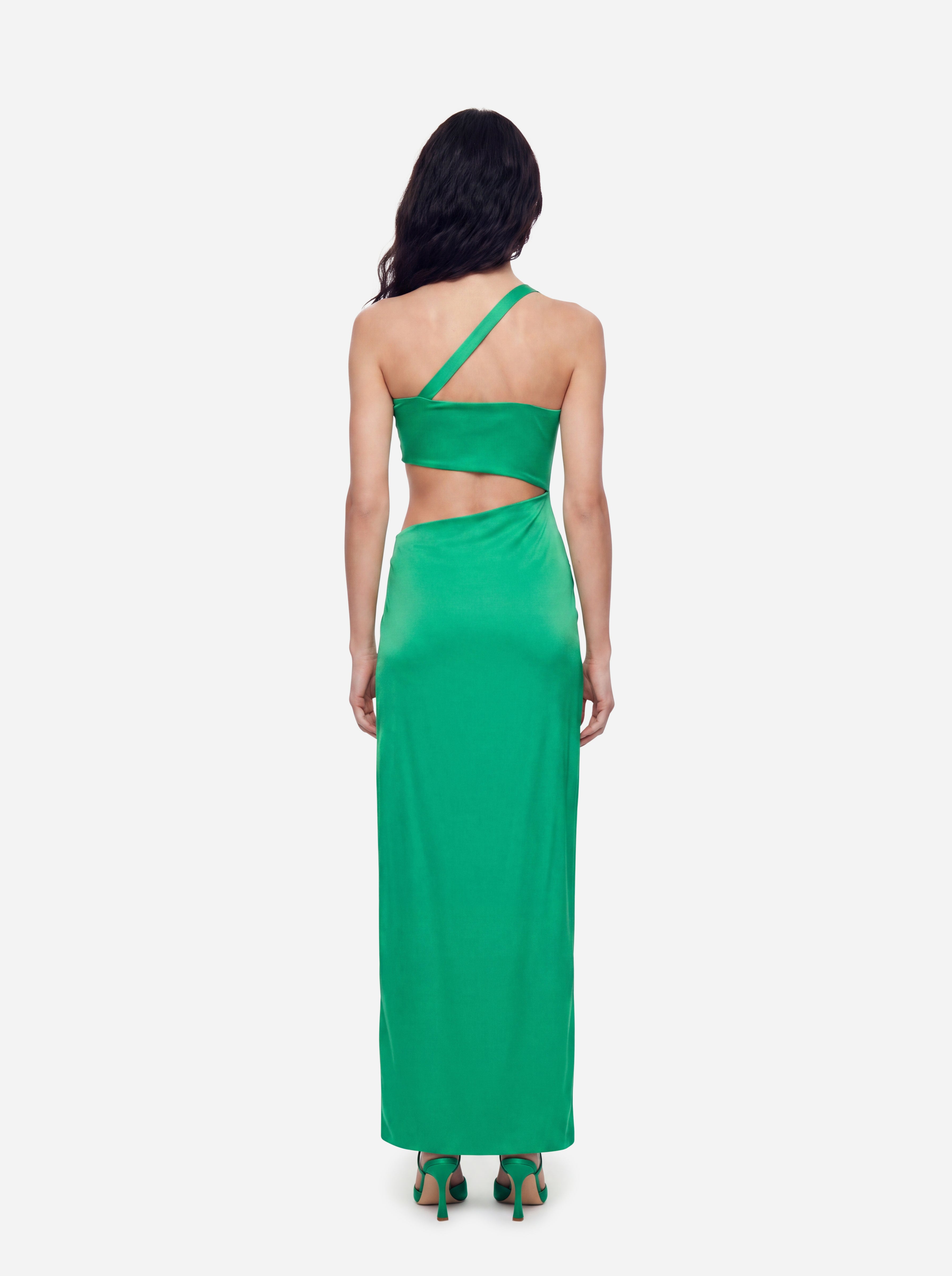 Circus Hotel Abito Cut Out Verde