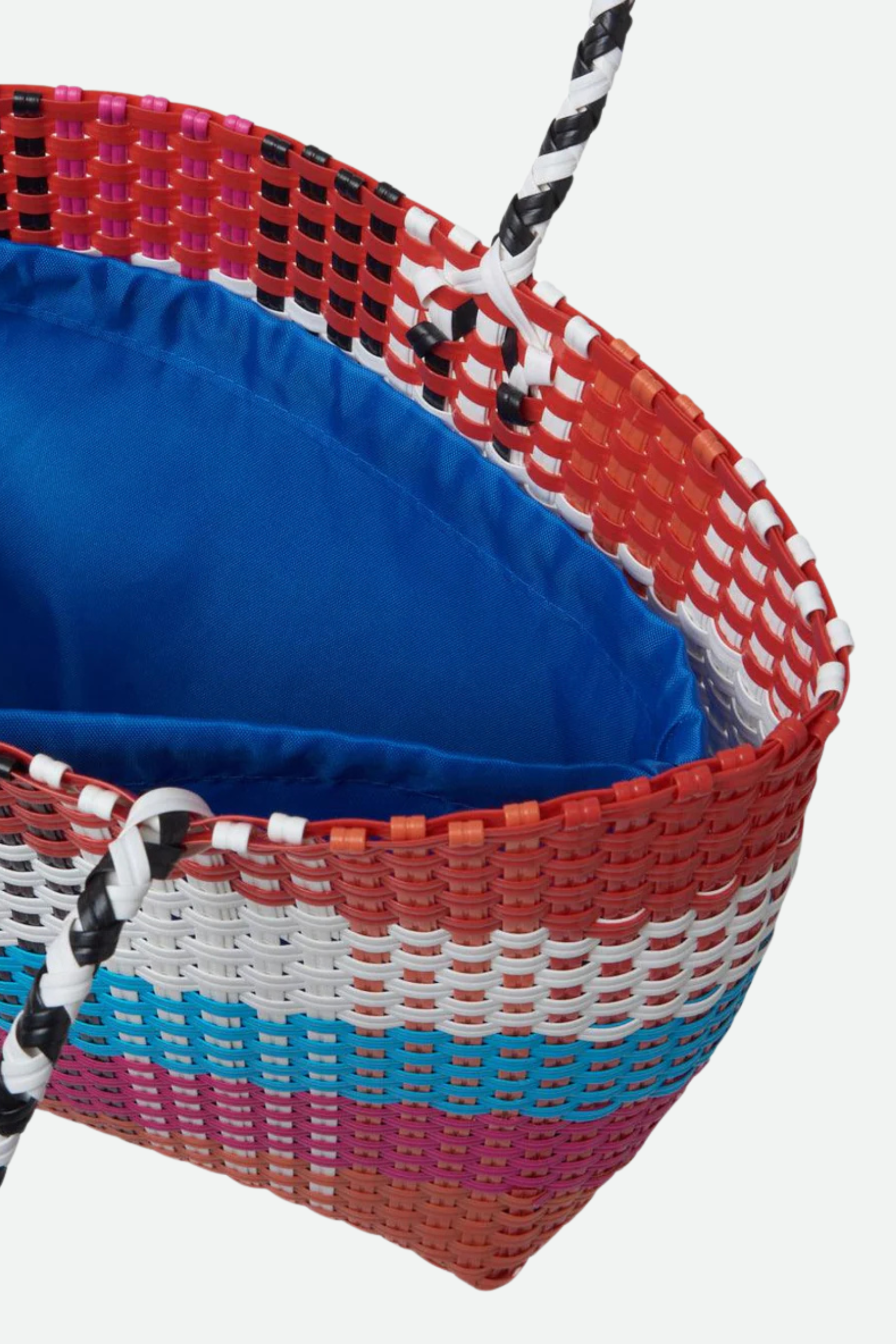 La Milanesa Borsa Negroni Medium Multicolored Squares