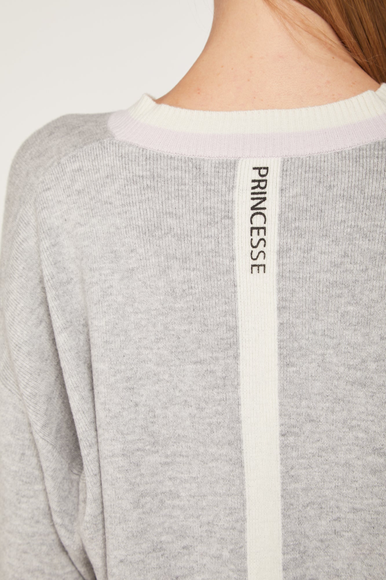 PRINCESSE LODO Maglione Oversize Grigio