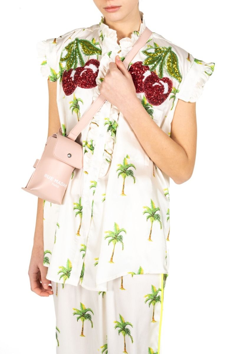 RUE MADAM Borsetta con Borraccia Rosa