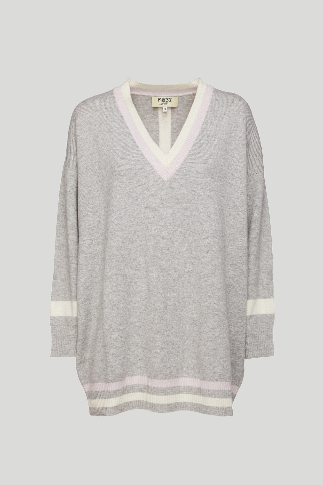 PRINCESSE LODO Maglione Oversize Grigio