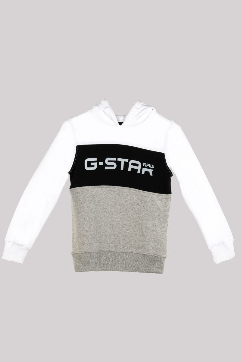 G-STAR RAW Felpa con Inserto a Contrasto Bambino