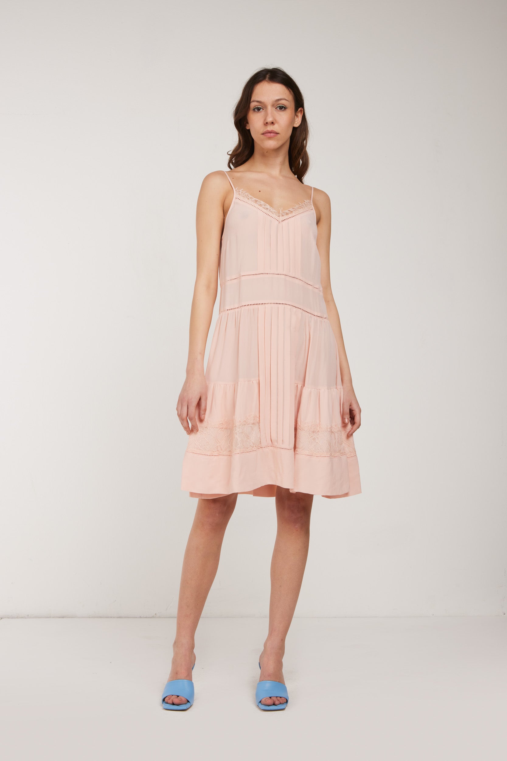 TWINSET Short Antique Pink Dress