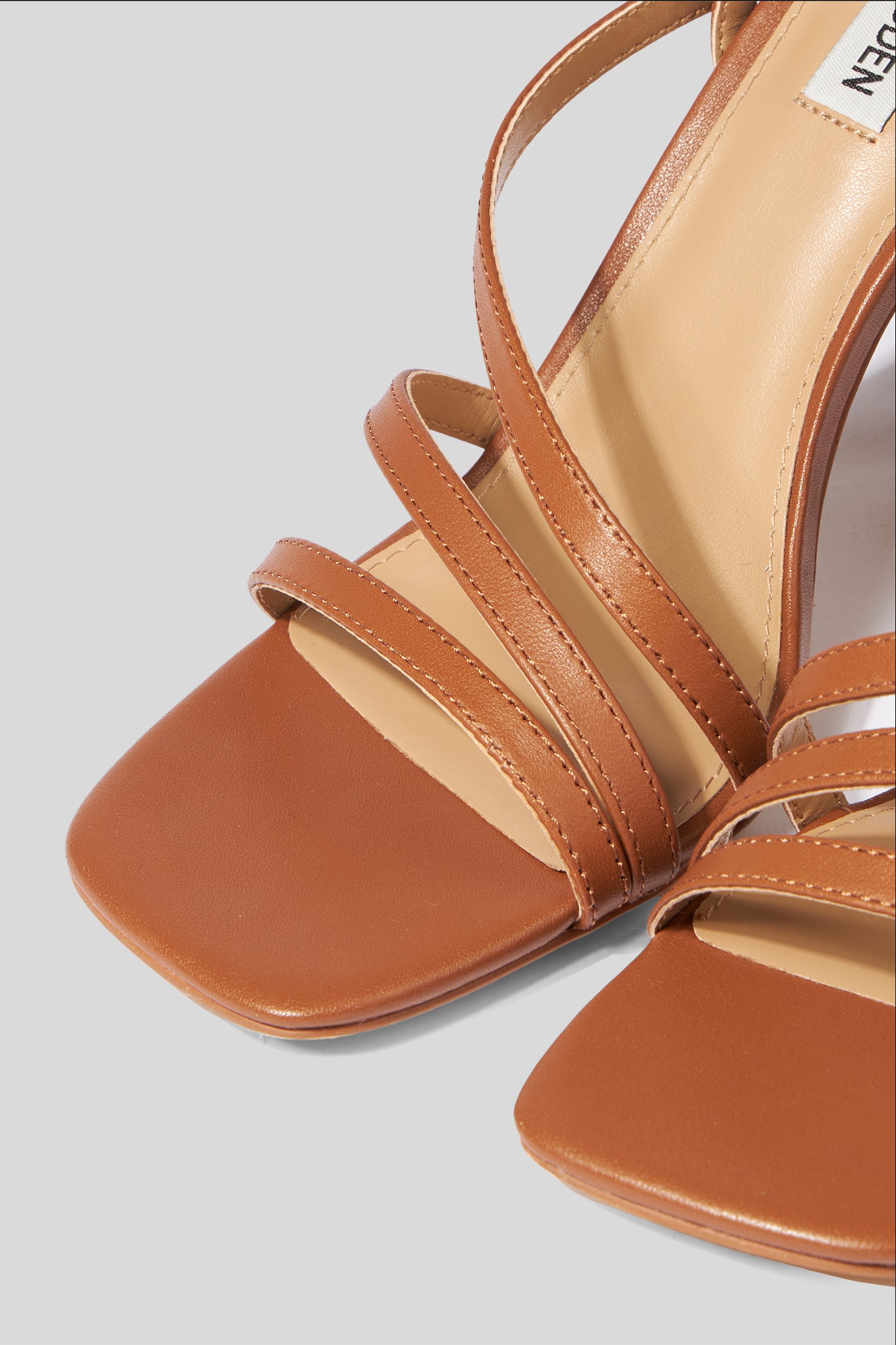 STEVE MADDEN Sandalo Cognac con Tacco Arlinda