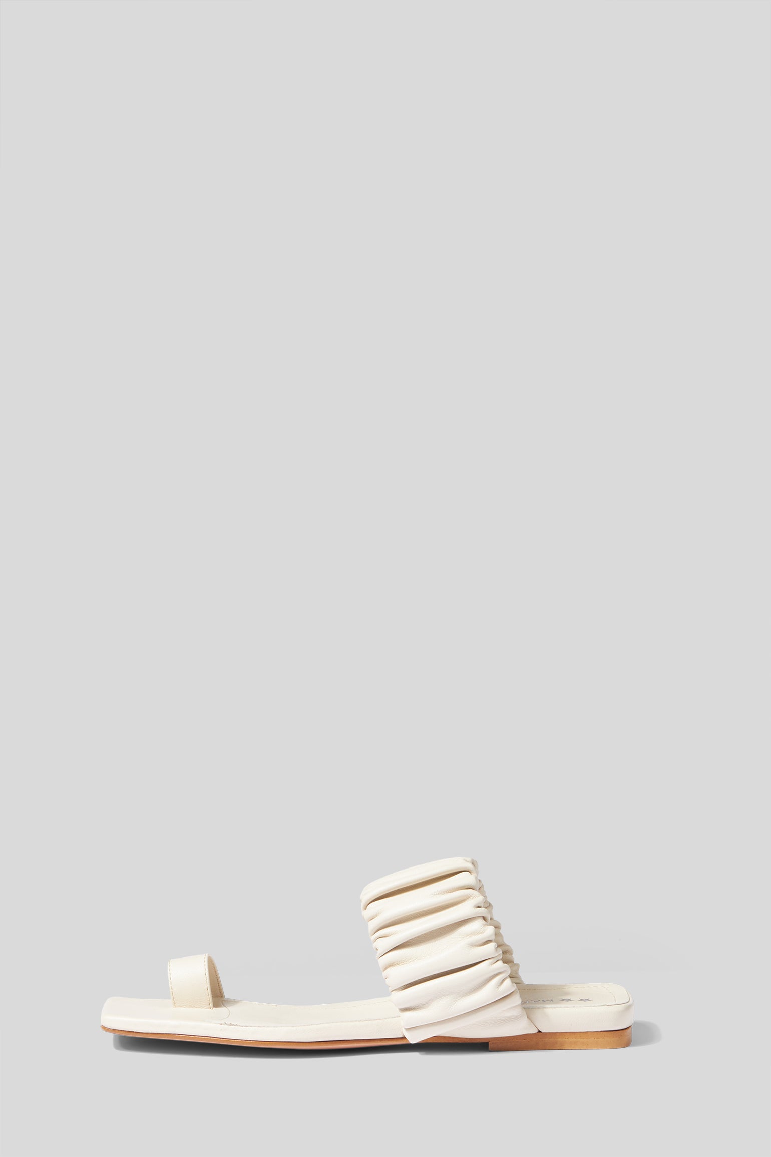 Marc Ellis White Thong Sandal