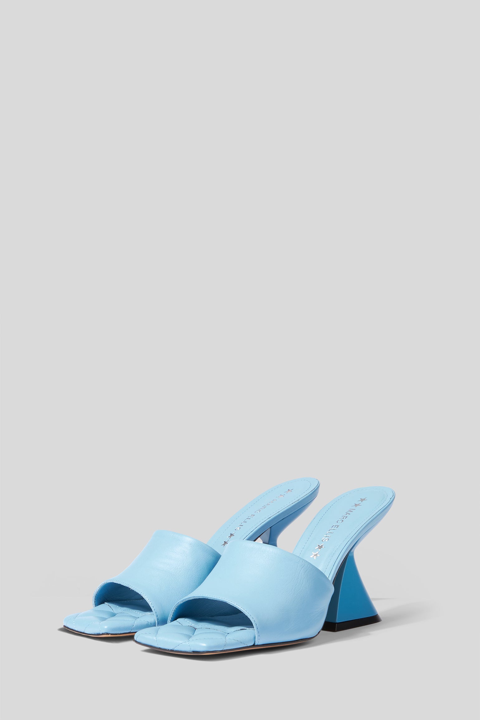 Light Blue Sandal with Marc Ellis Heel