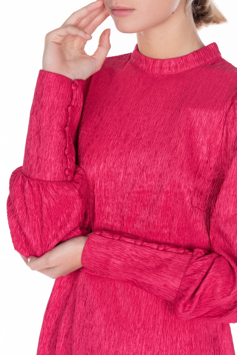 GLAMOROUS Abito lupetto fucsia