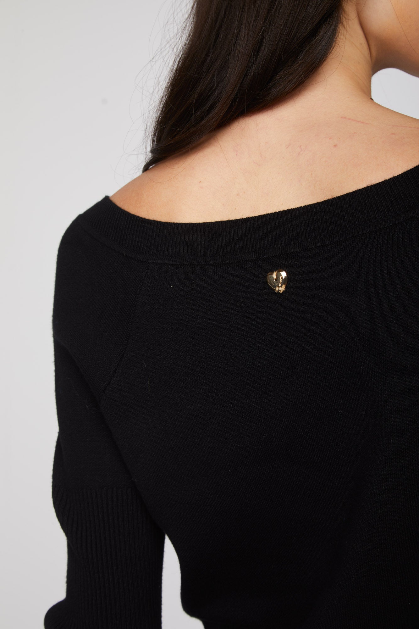 MY TWIN TWINSET Abito a Tubo in Maglia Nero