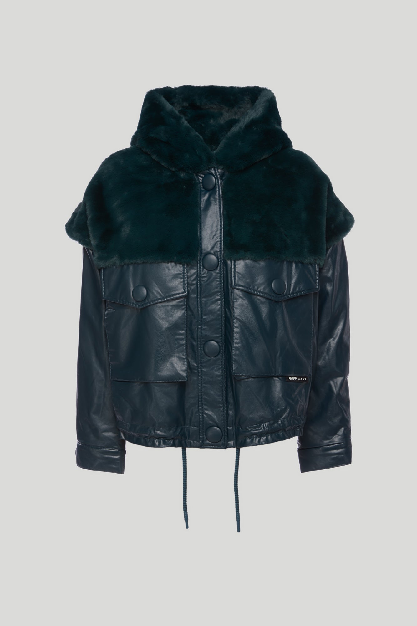 OOF WEAR Short Shiny Jacket