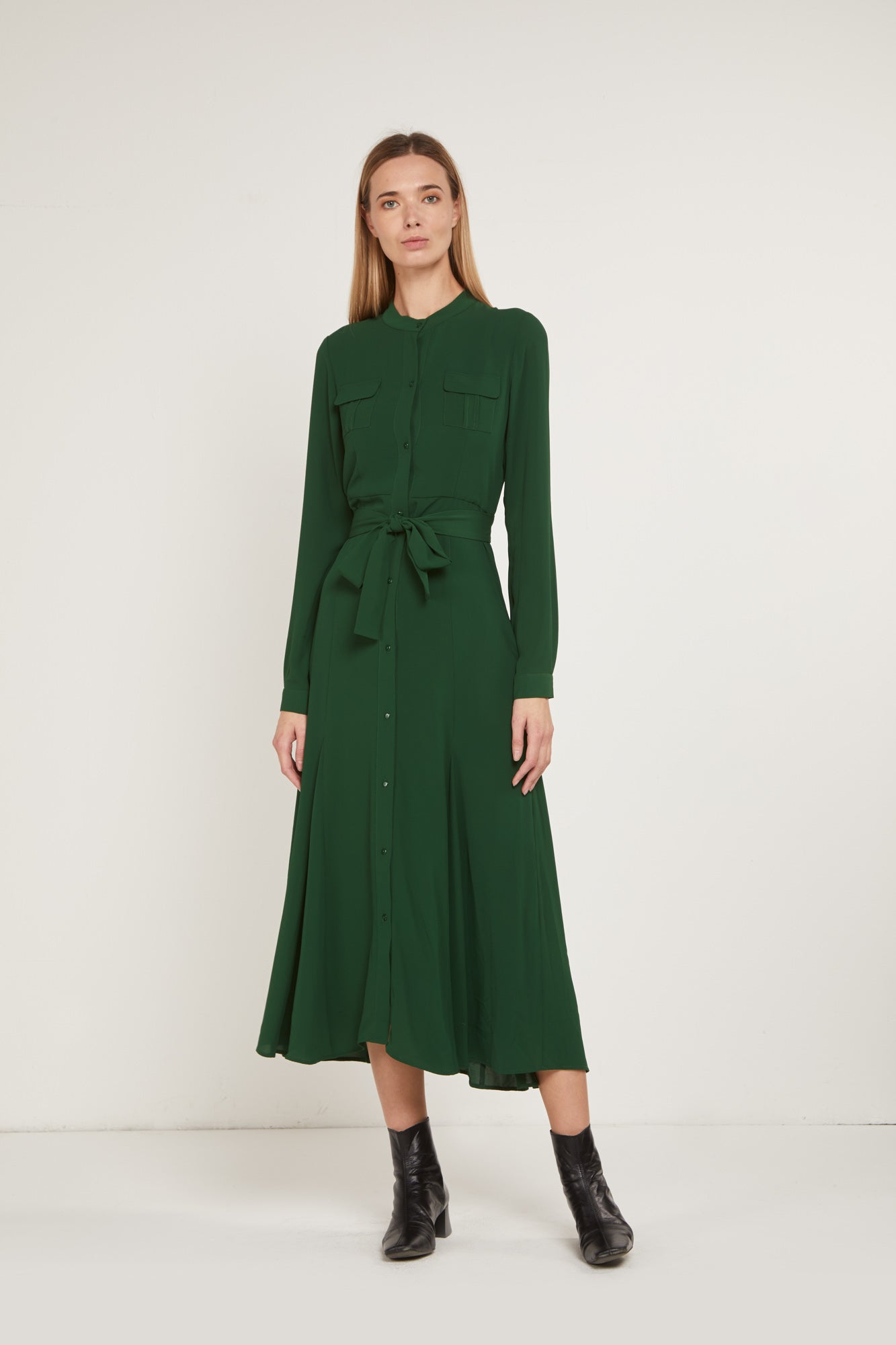 PRINCESSE LODO Abito Chemisier Verde