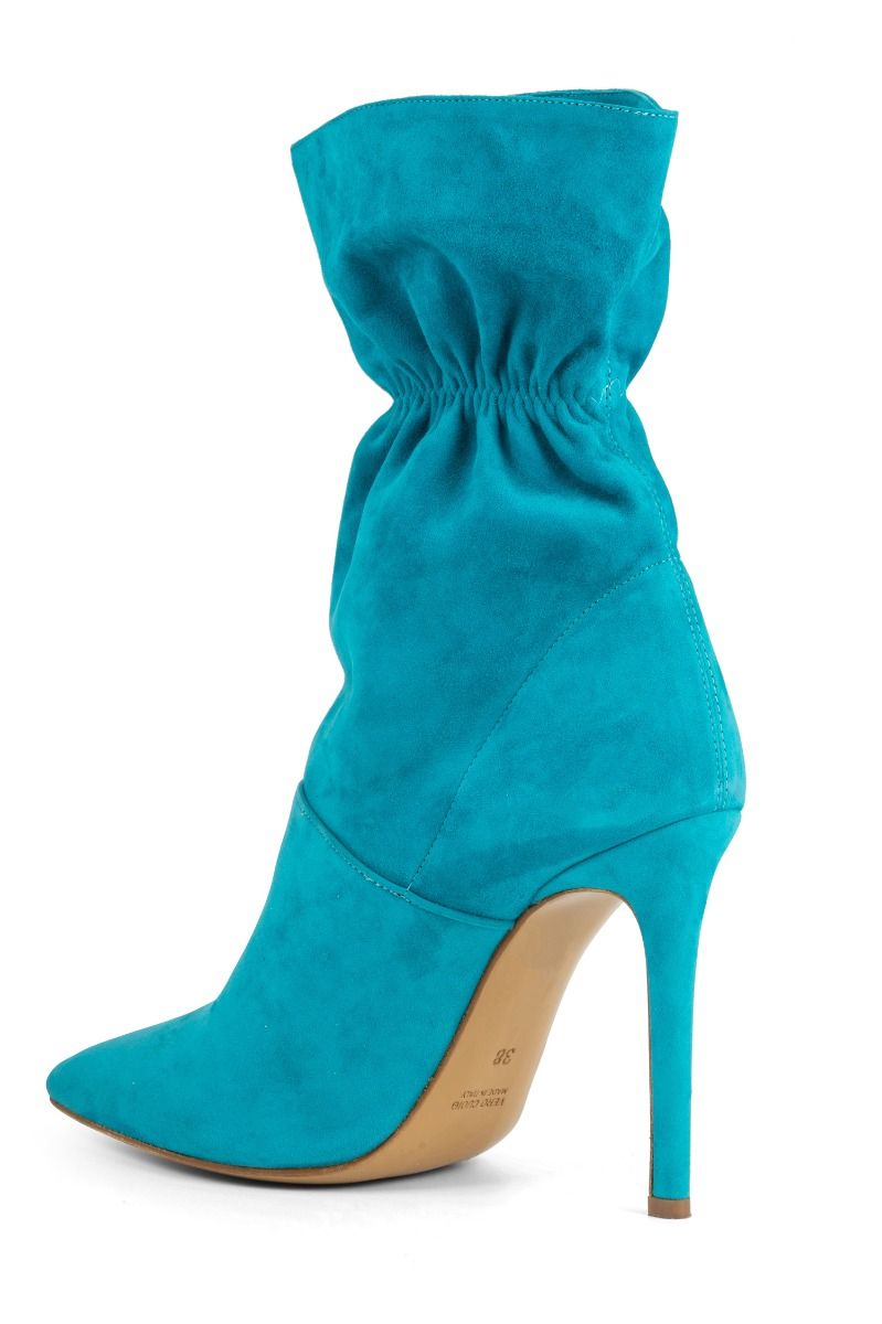 Ninni Turquoise Merak Ankle Boots