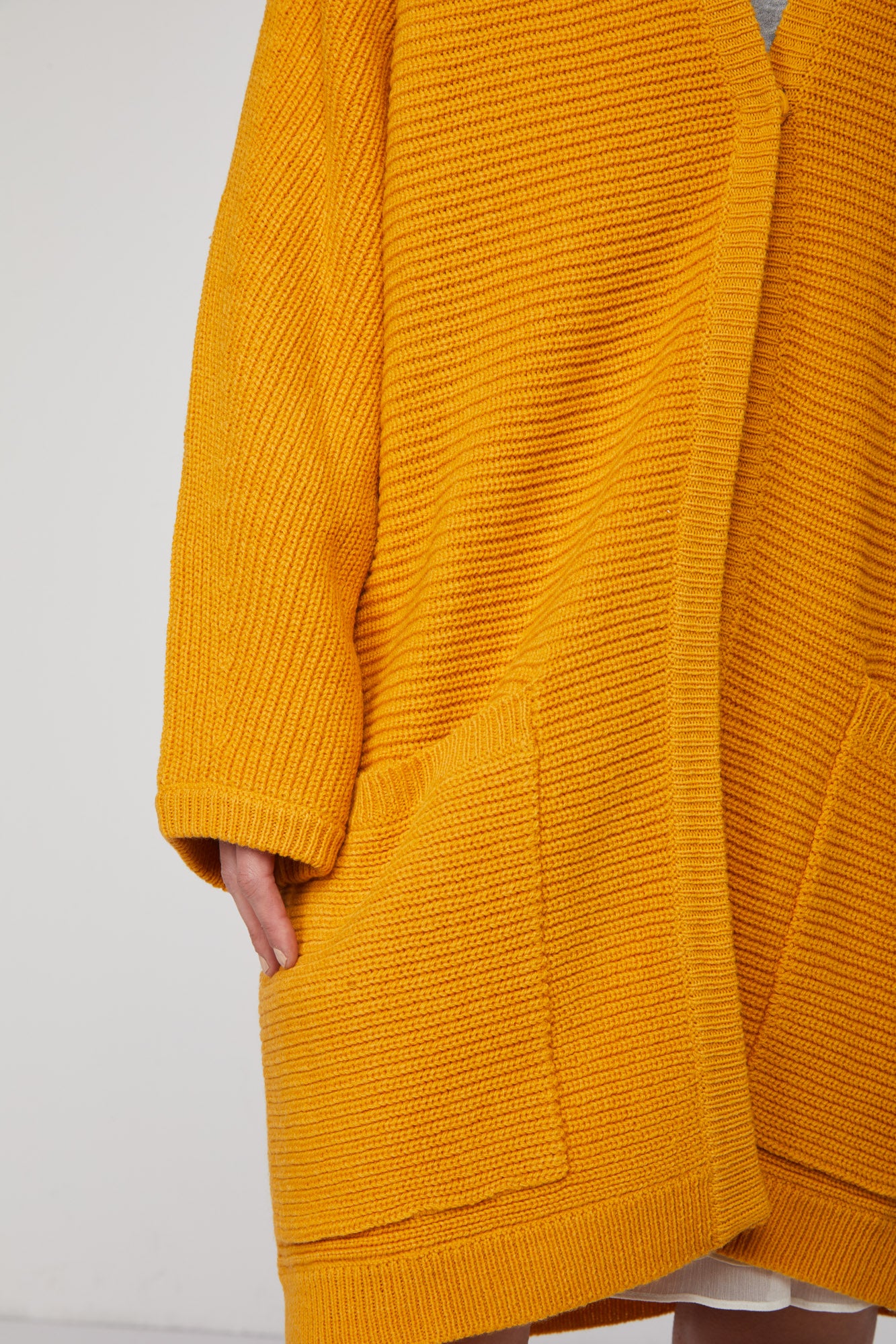 TWINSET Cardigan Oversize Senape