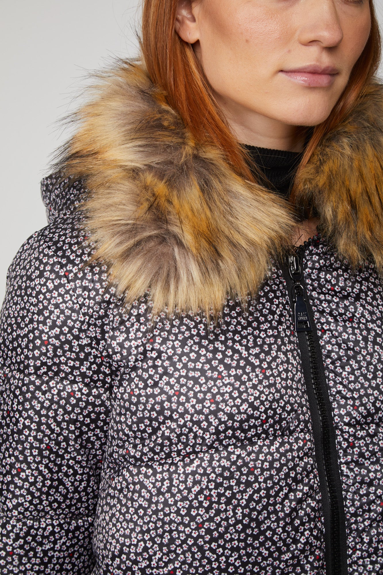 TWINSET Little Flowers Down Jacket