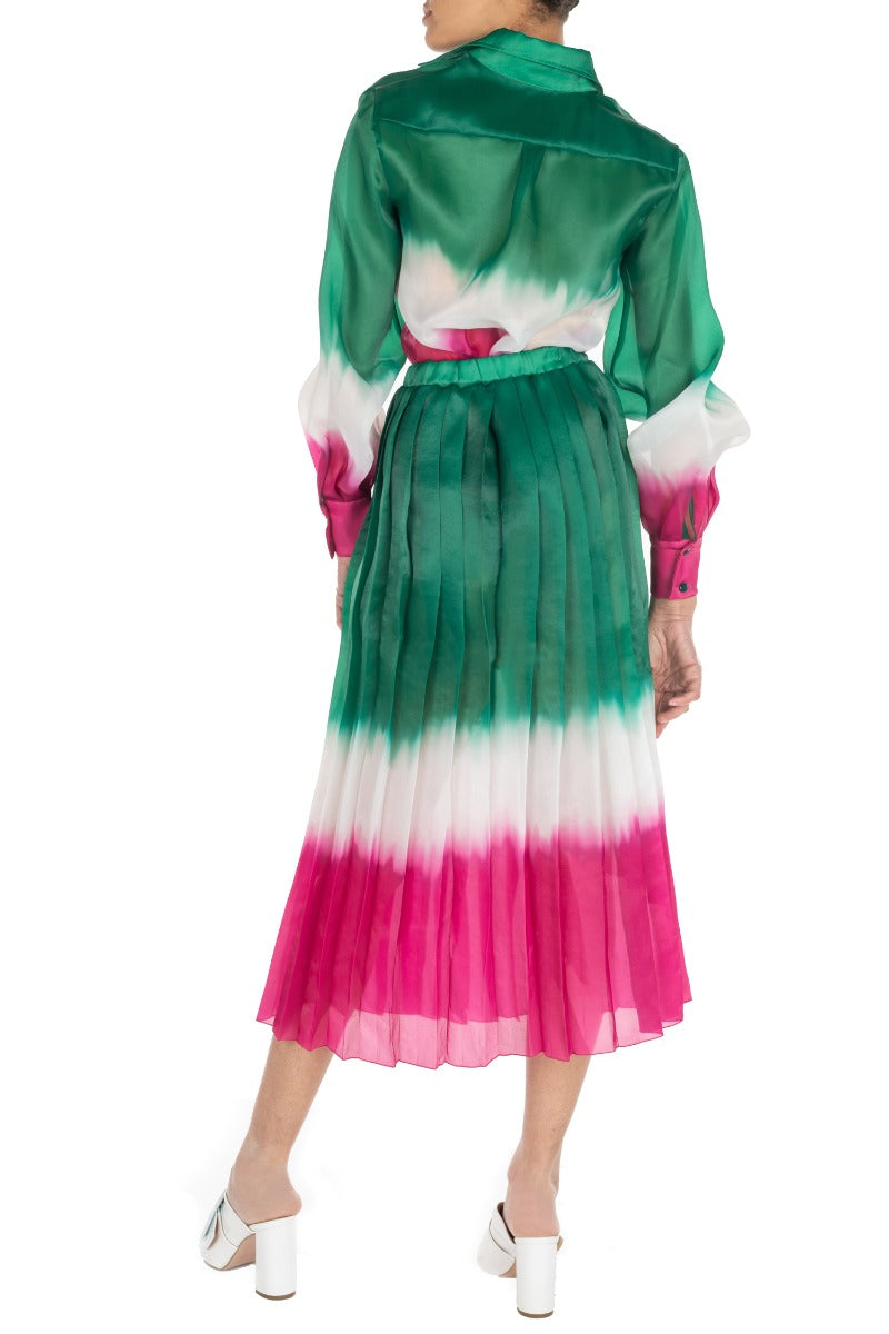 Ultrachic Tie-Dye Long Skirt