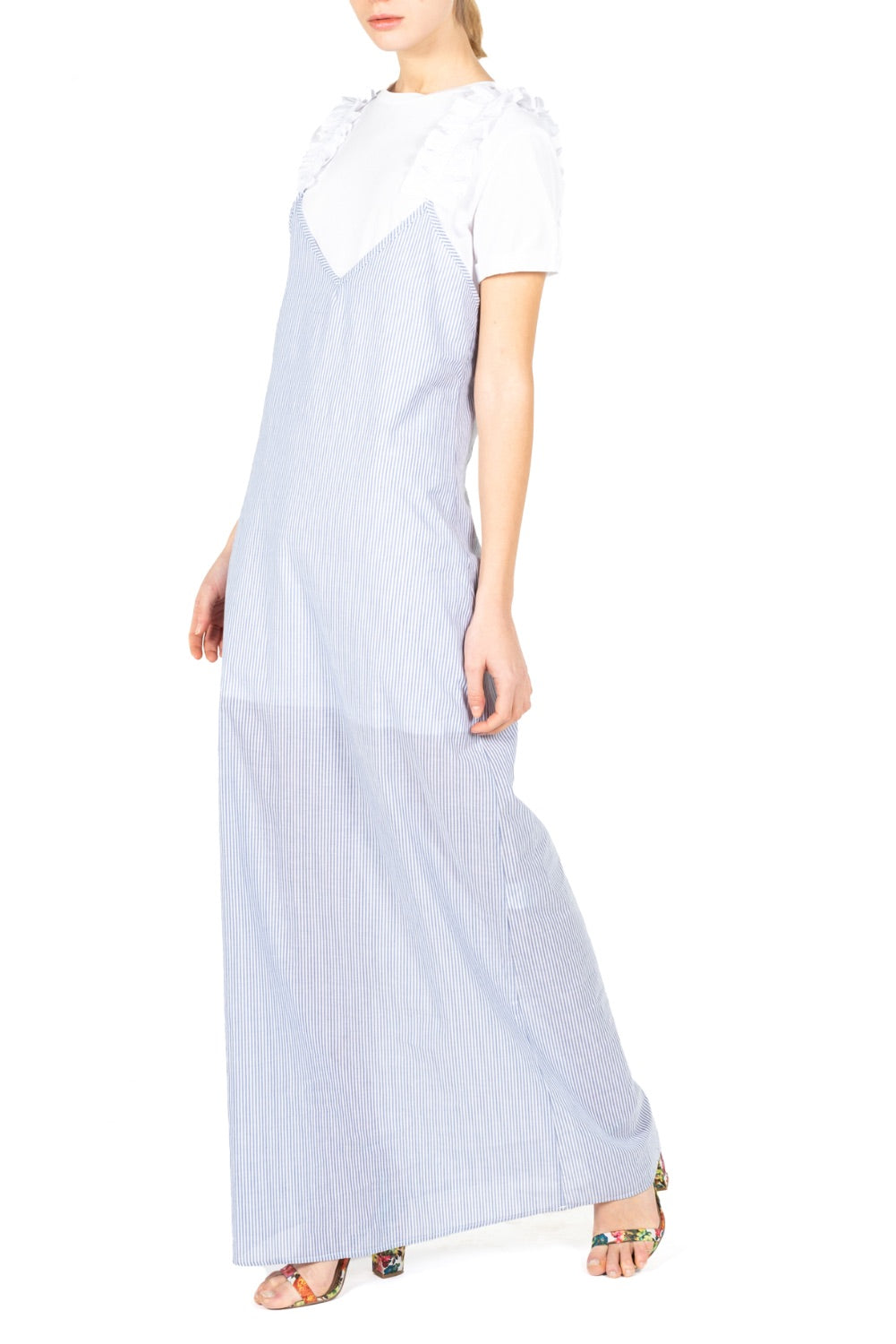 Light Blue Dress with Giulia N Couture® T-Shirt?