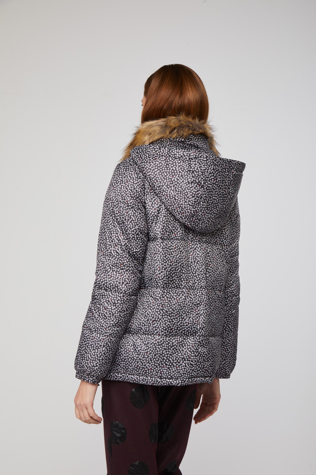 TWINSET Little Flowers Down Jacket