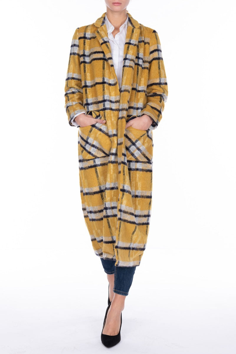 GLAMOROUS Cappotto Checked