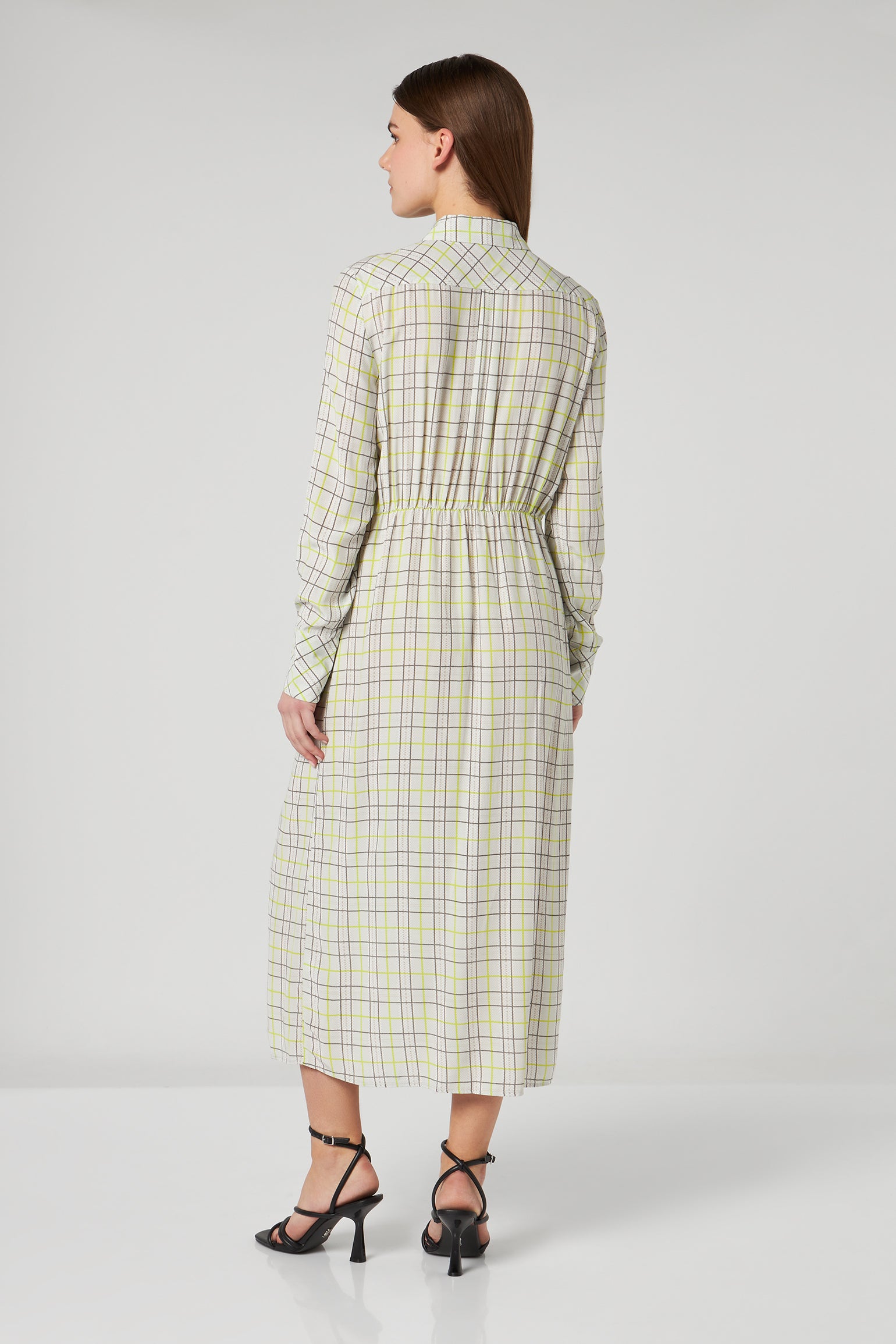 PATRIZIA PEPE Abito Midi Check