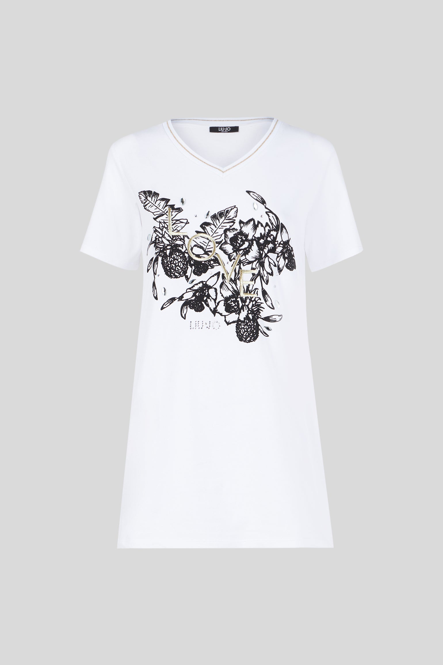 LIU JO Maxi T-shirt con Stampa