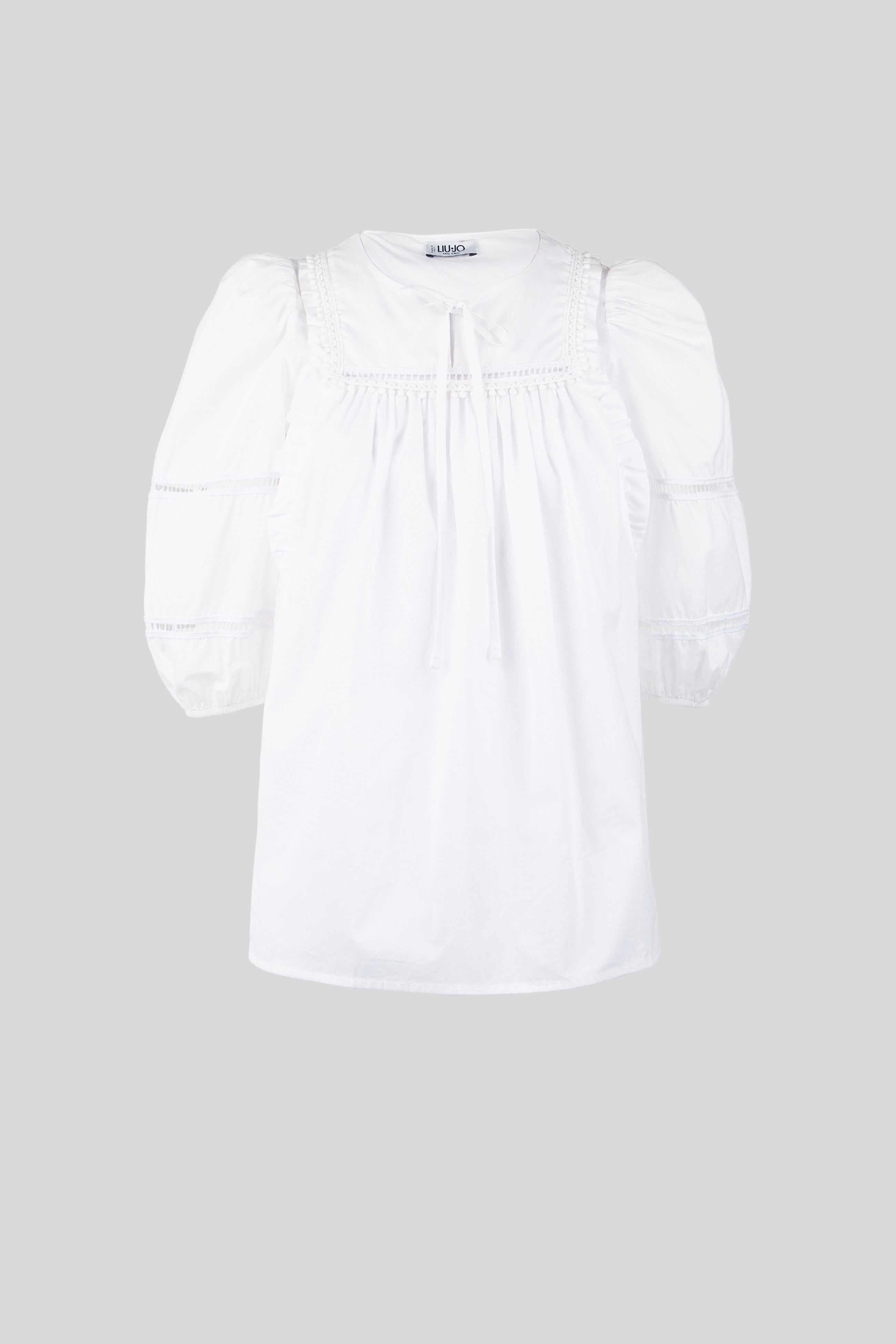 LIU JO Blouse with Puff Sleeves