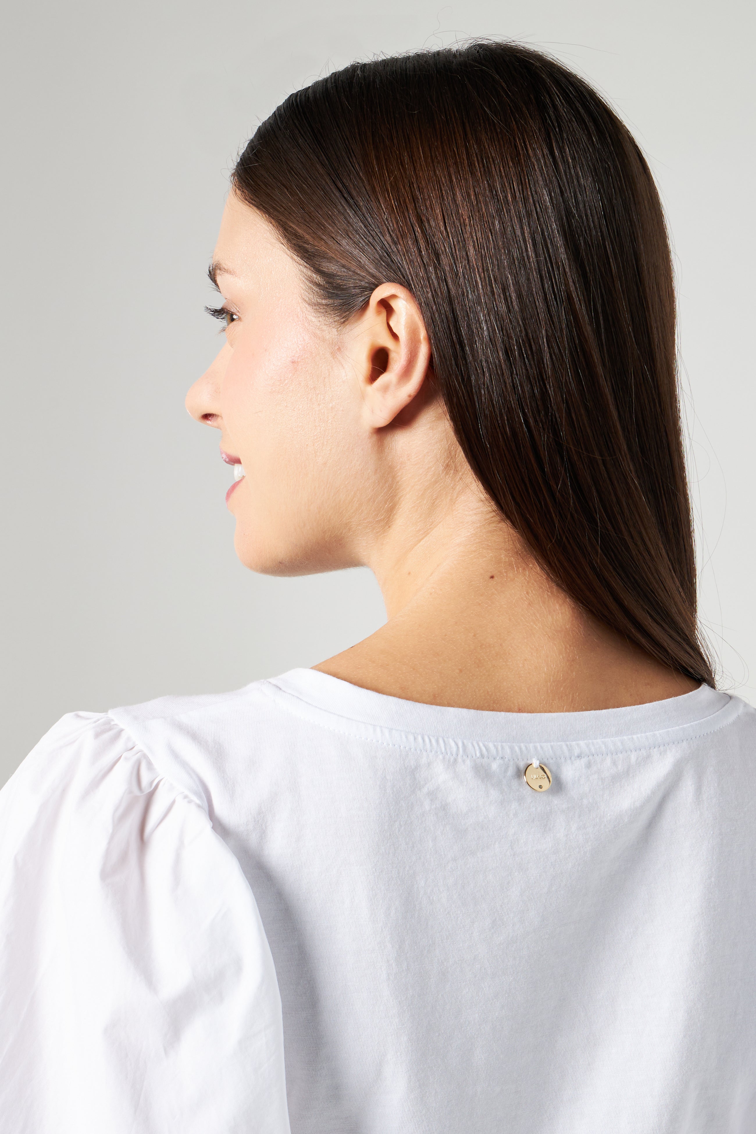 LIU JO T-shirt with Puff Sleeves M