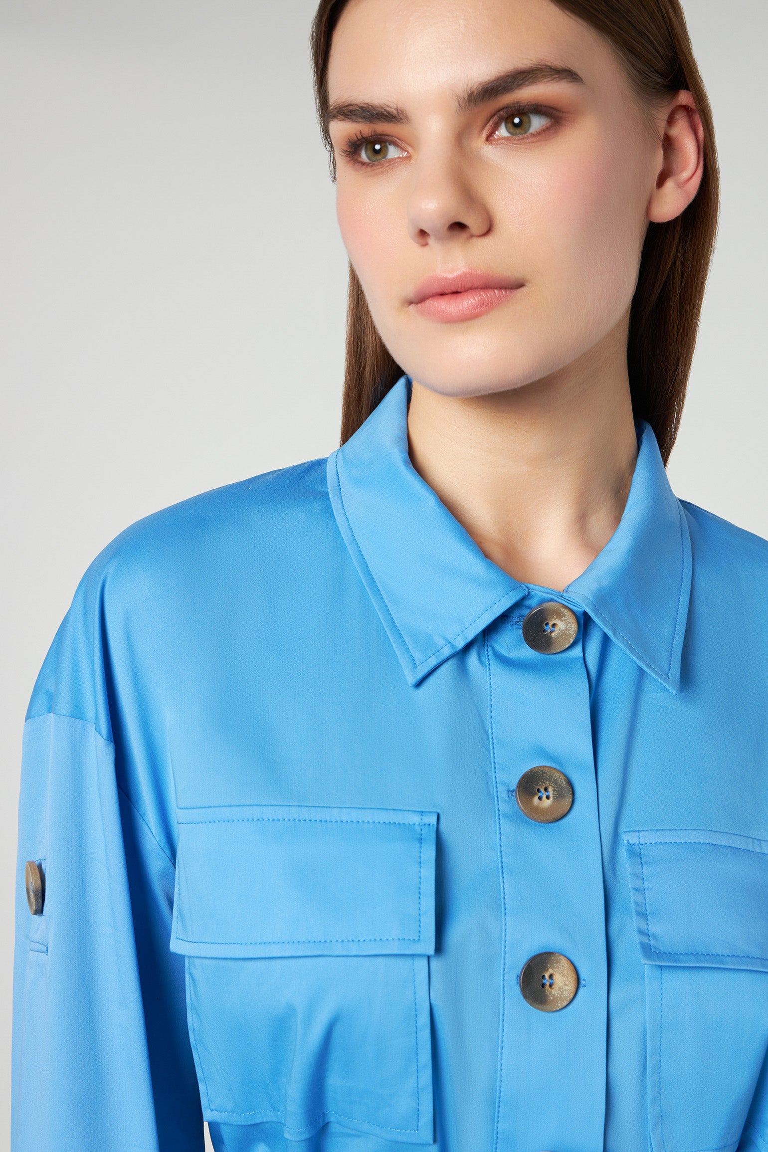 JIJIL Blue Long Jumpsuit