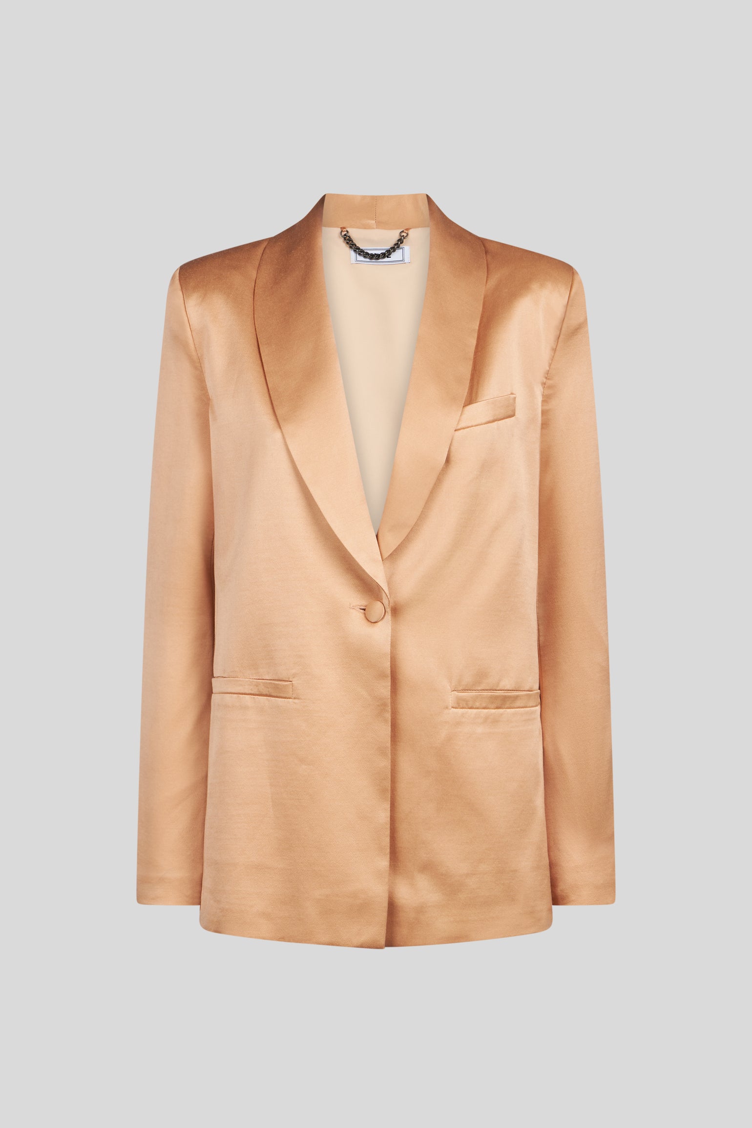 JIJIL Blazer Satinato Terracotta