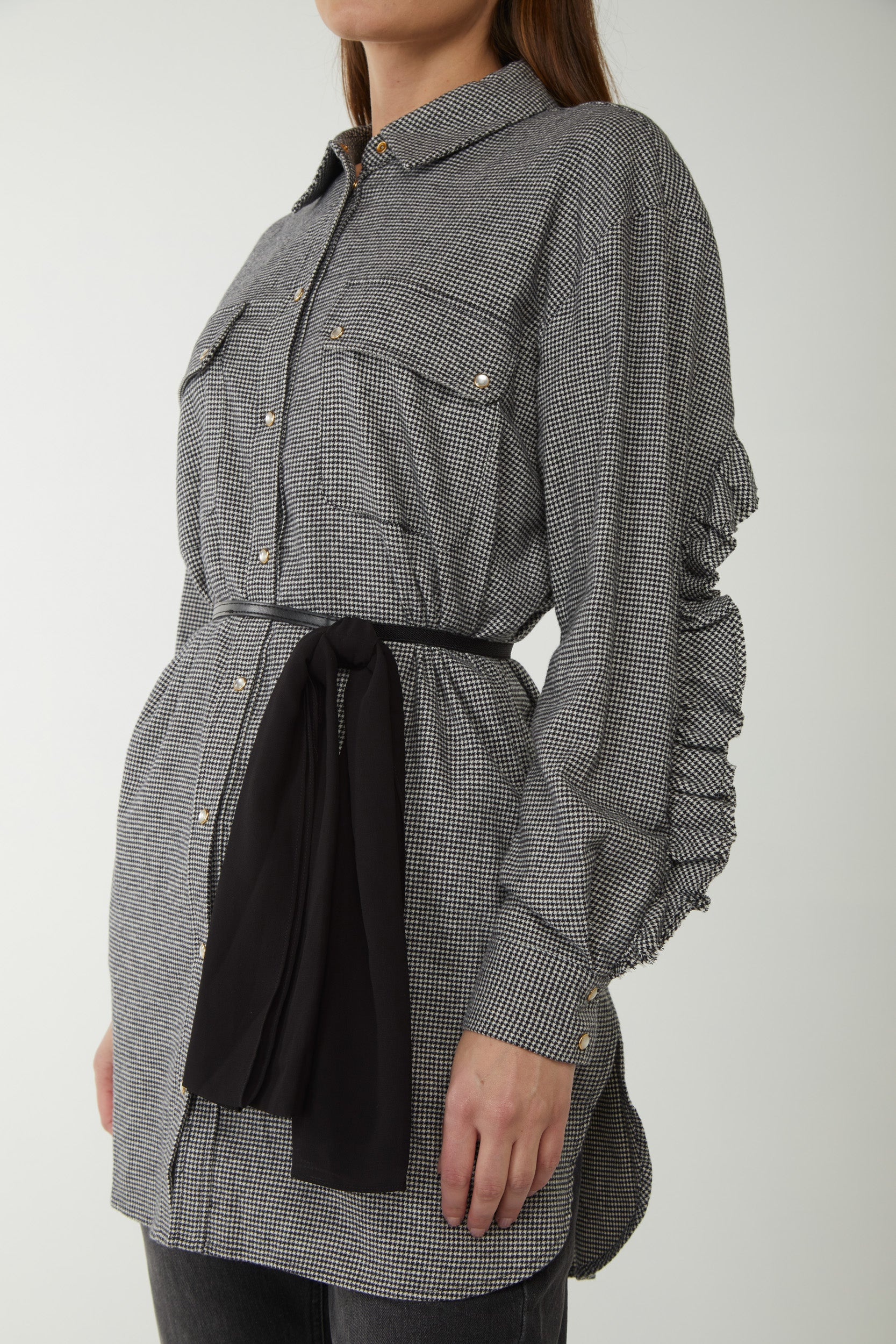 MY TWIN TWINSET Camicia Pied De Poule