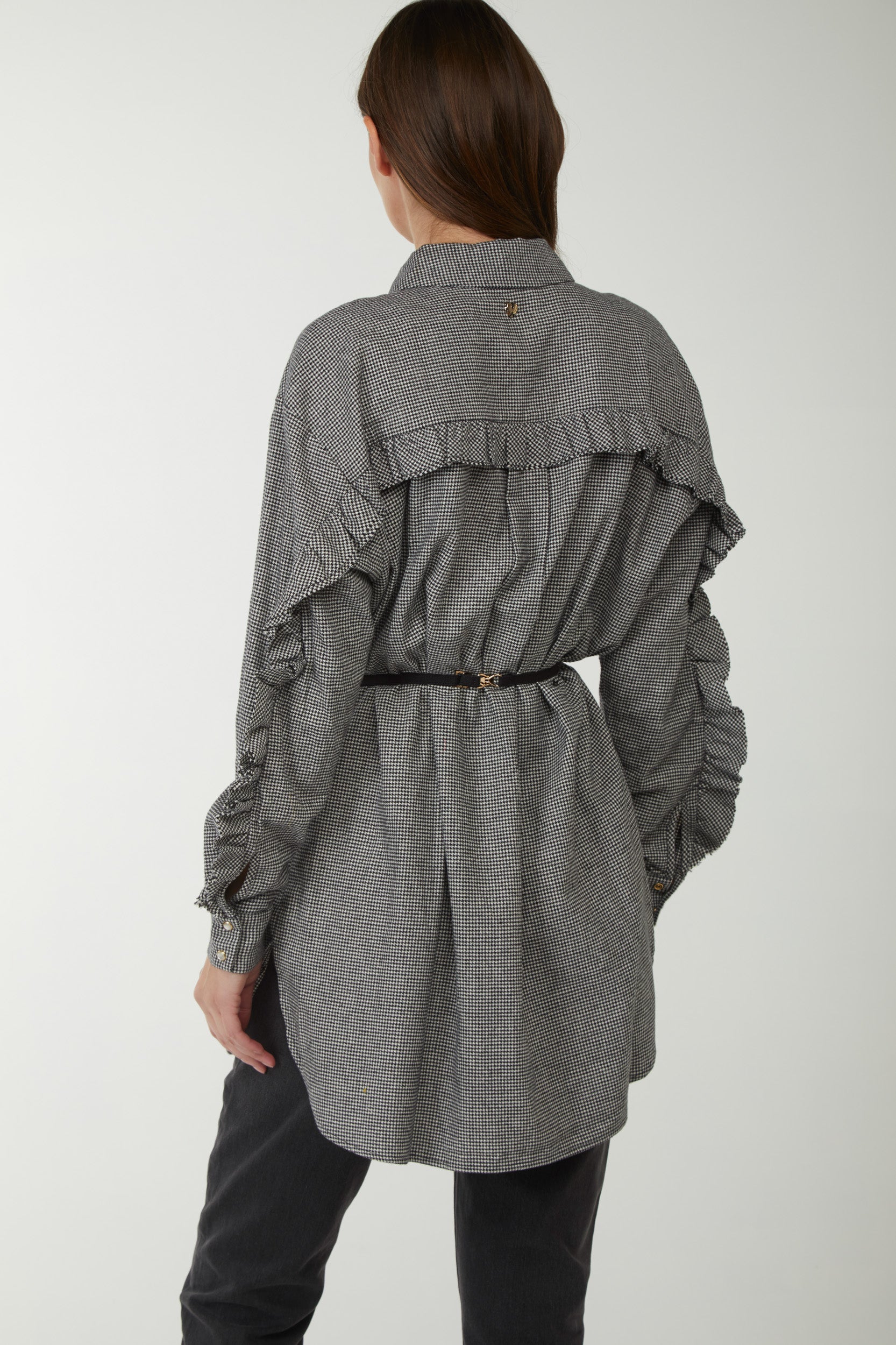 MY TWIN TWINSET Camicia Pied De Poule