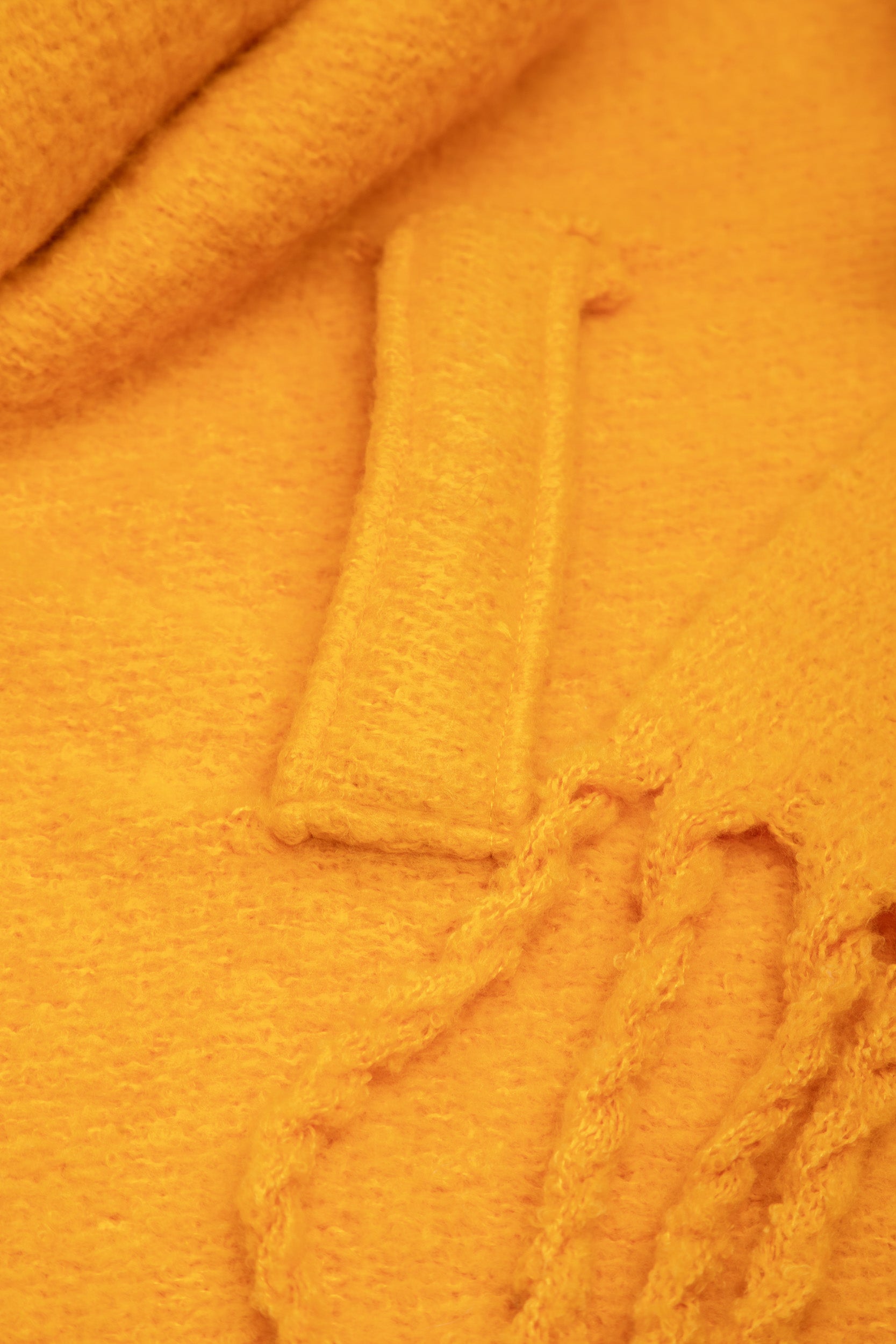 LIU JO Sciarpa Gialla con Frange