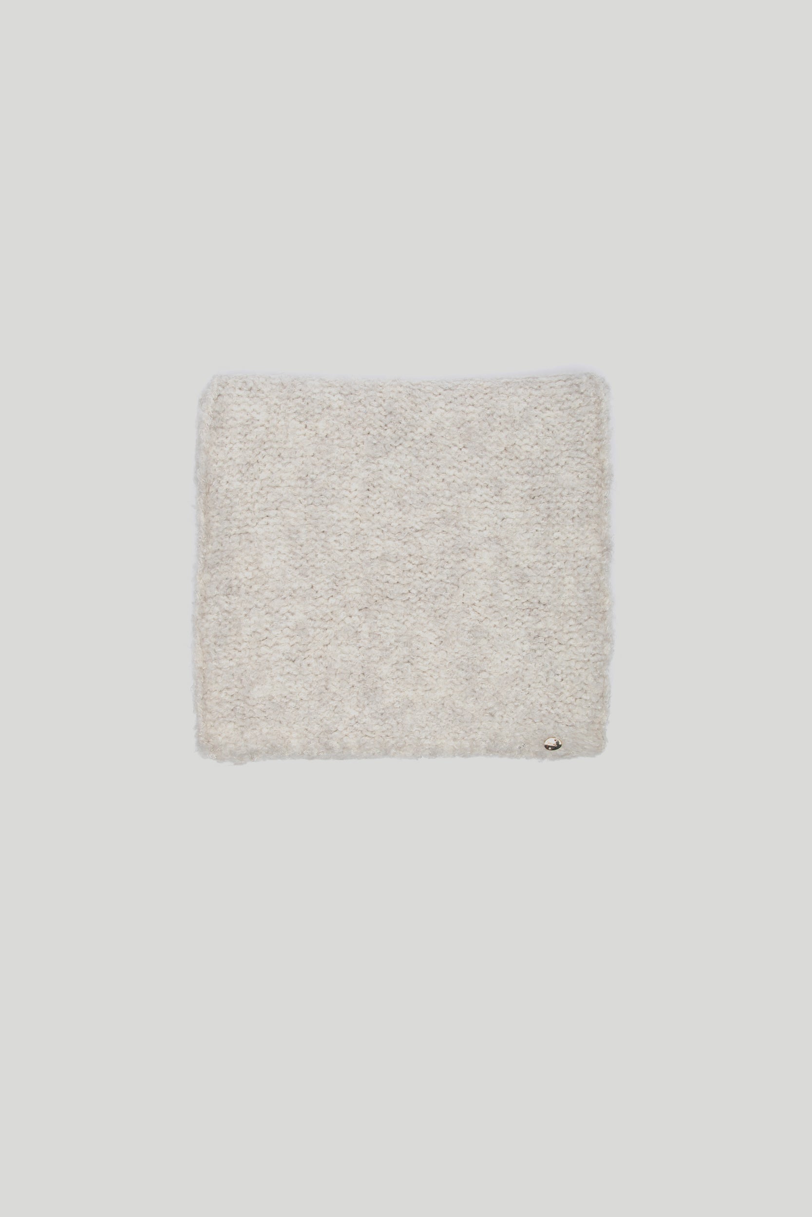 LIU JO White Knit Scarf