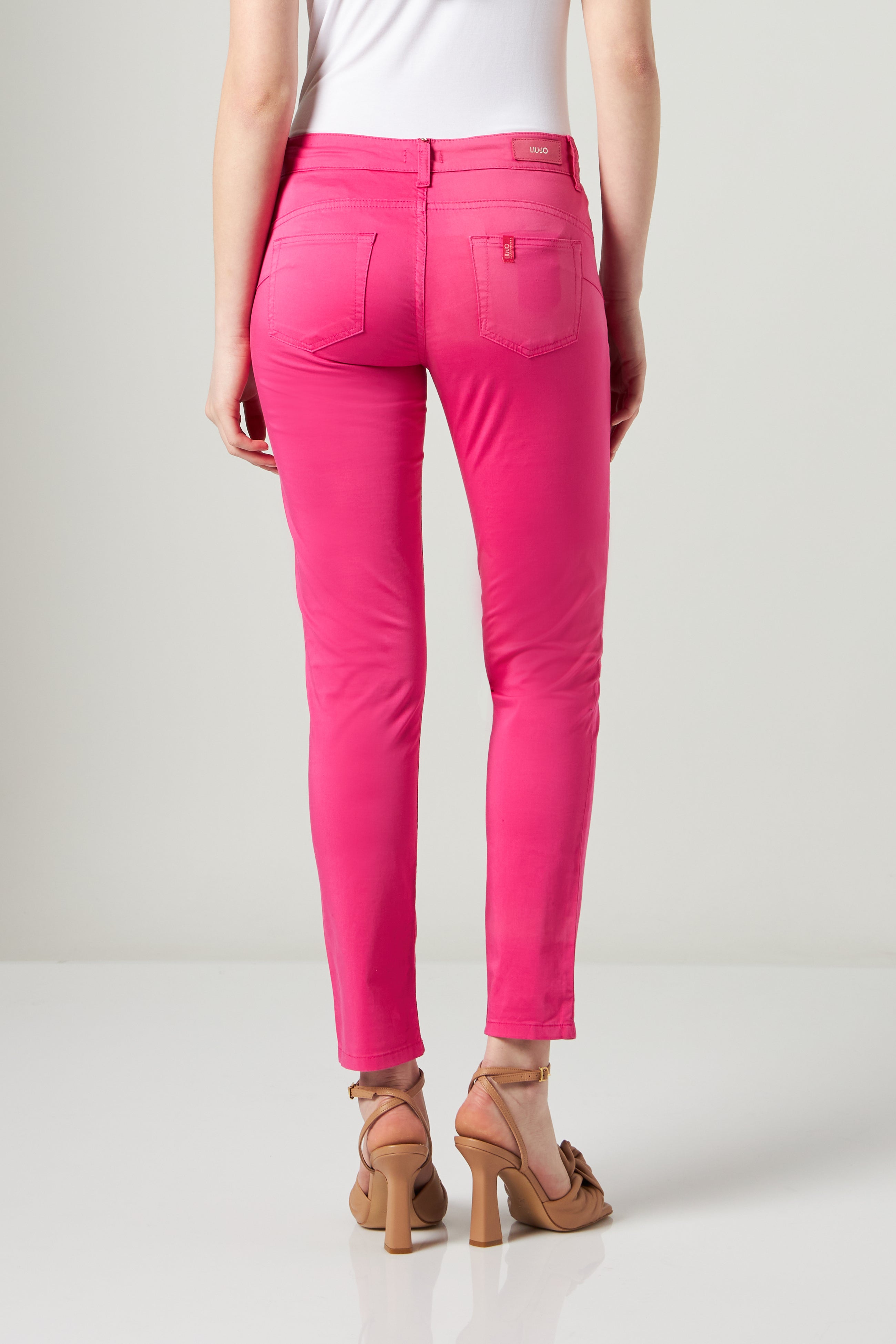 LIU JO Pantalone Regular Waist Fuxia