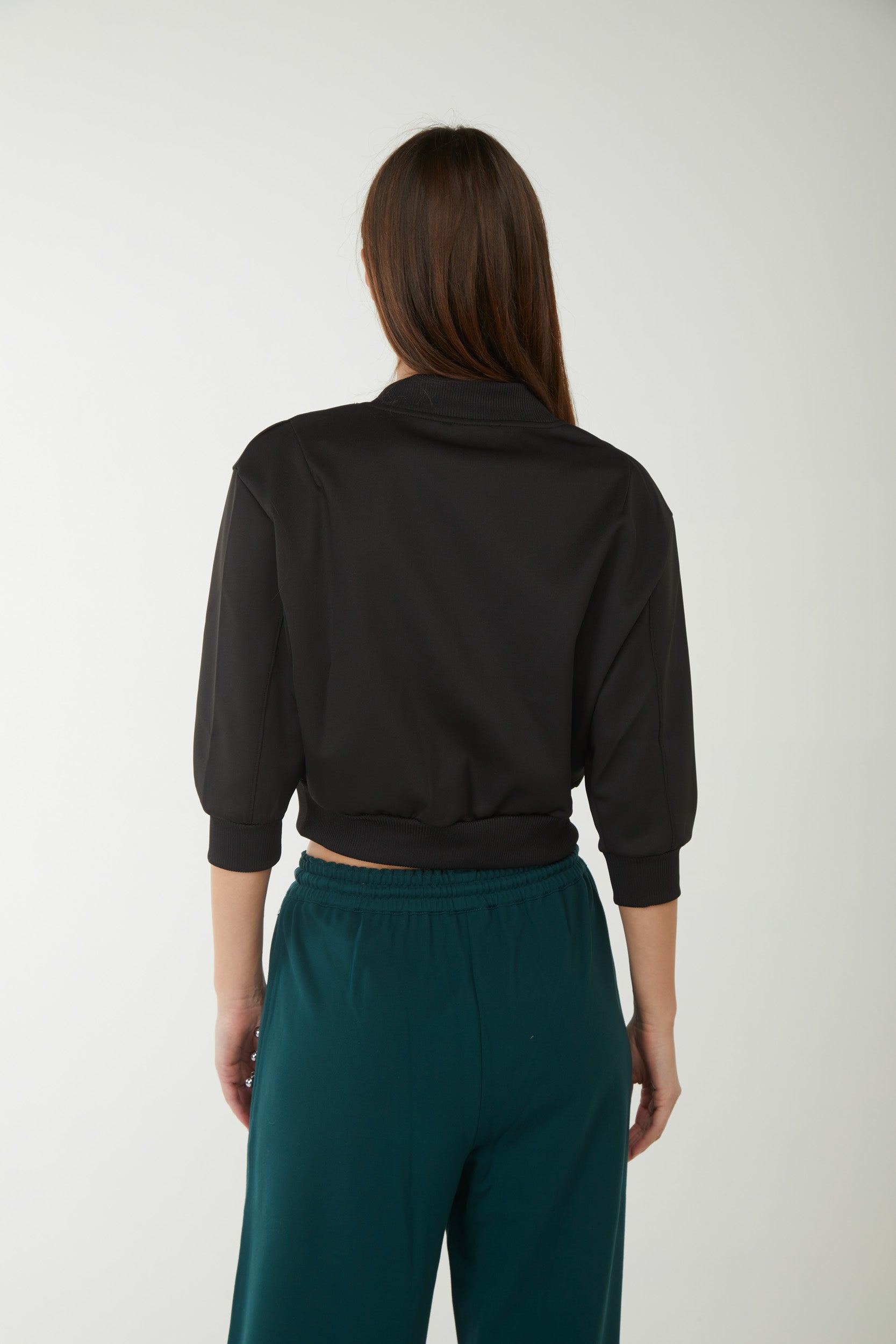 EMPORIO ARMANI Felpa con Zip Nera