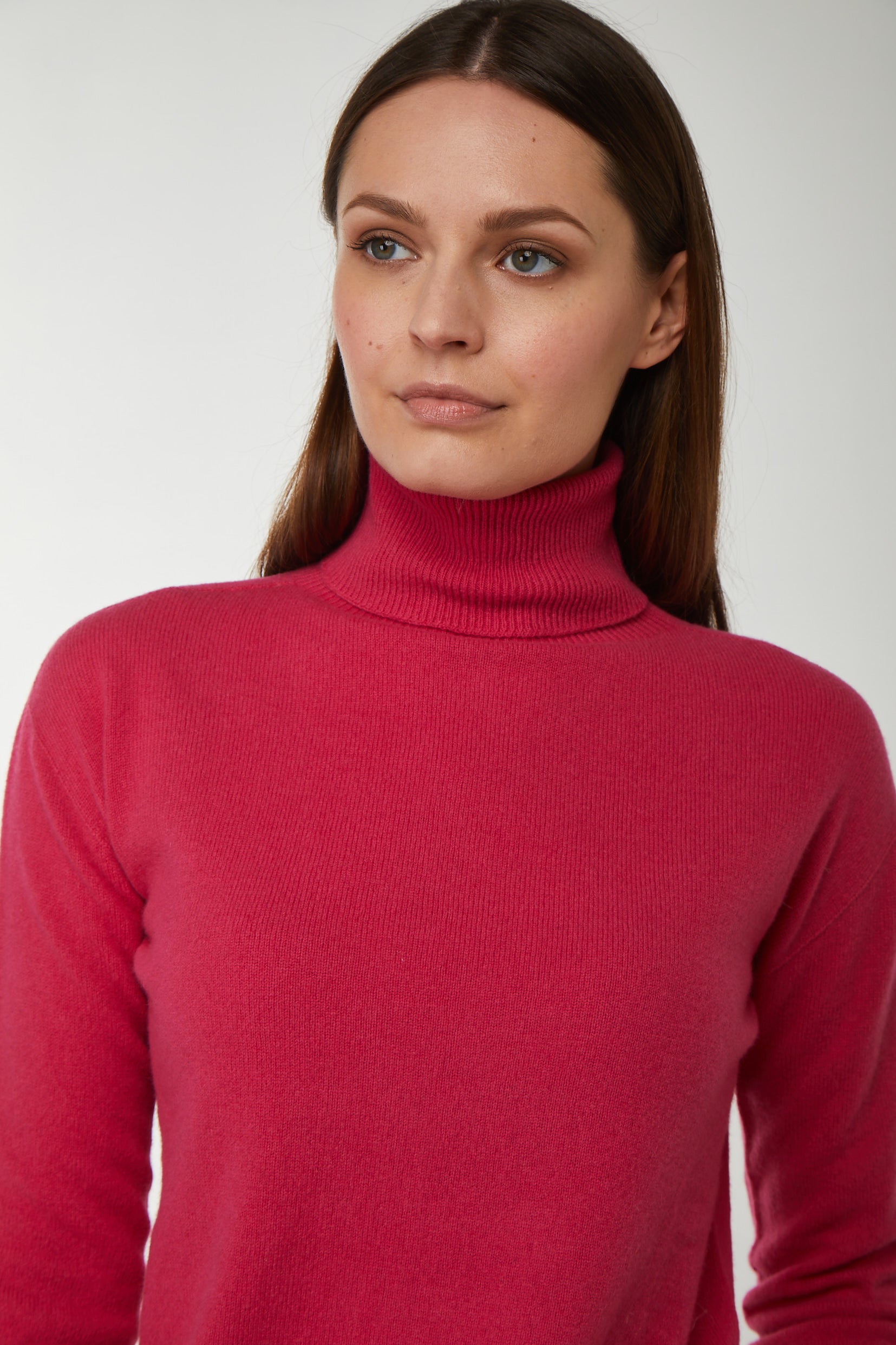 LIU JO Fuchsia turtleneck
