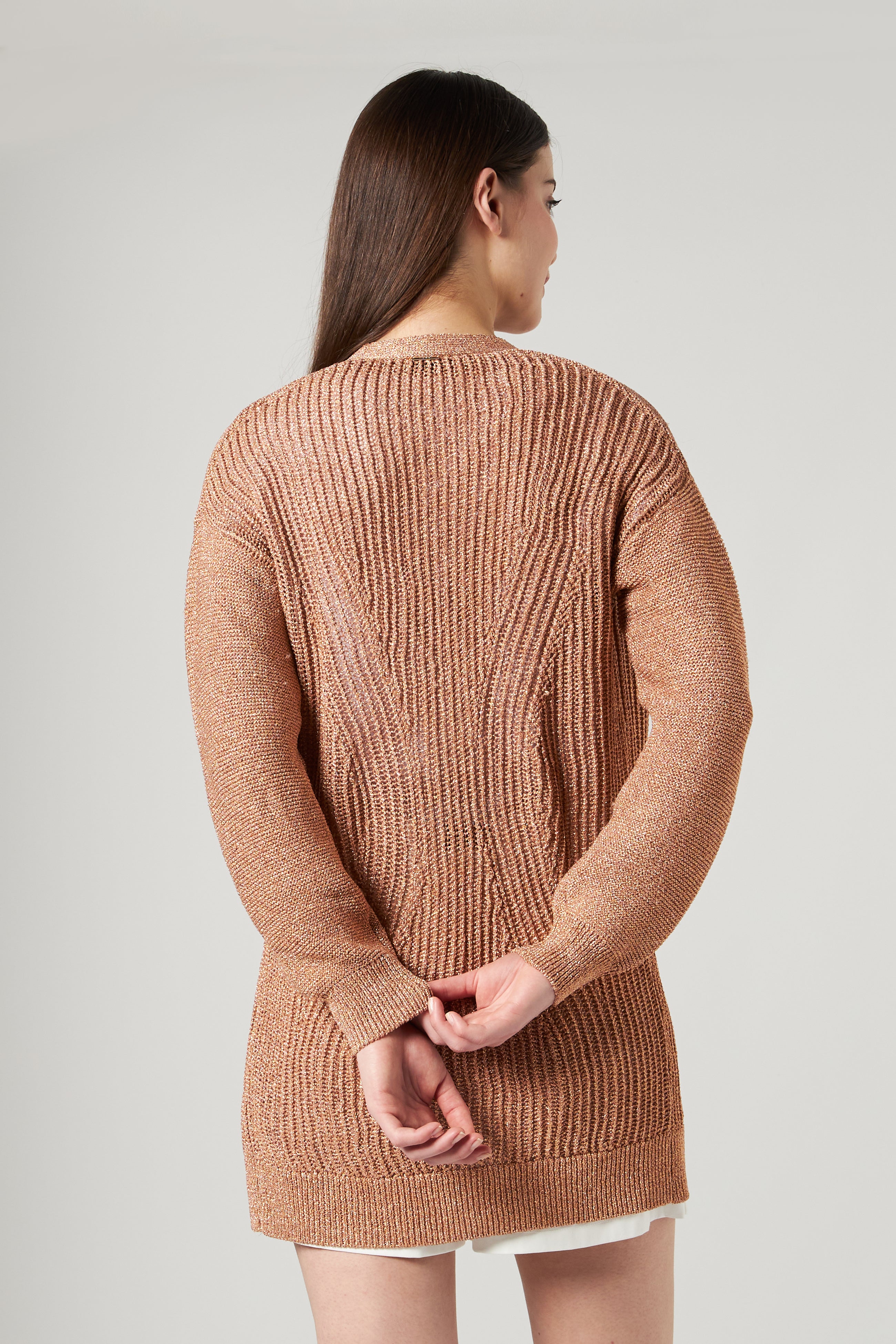 LIU JO Cardigan in Maglia Lurex