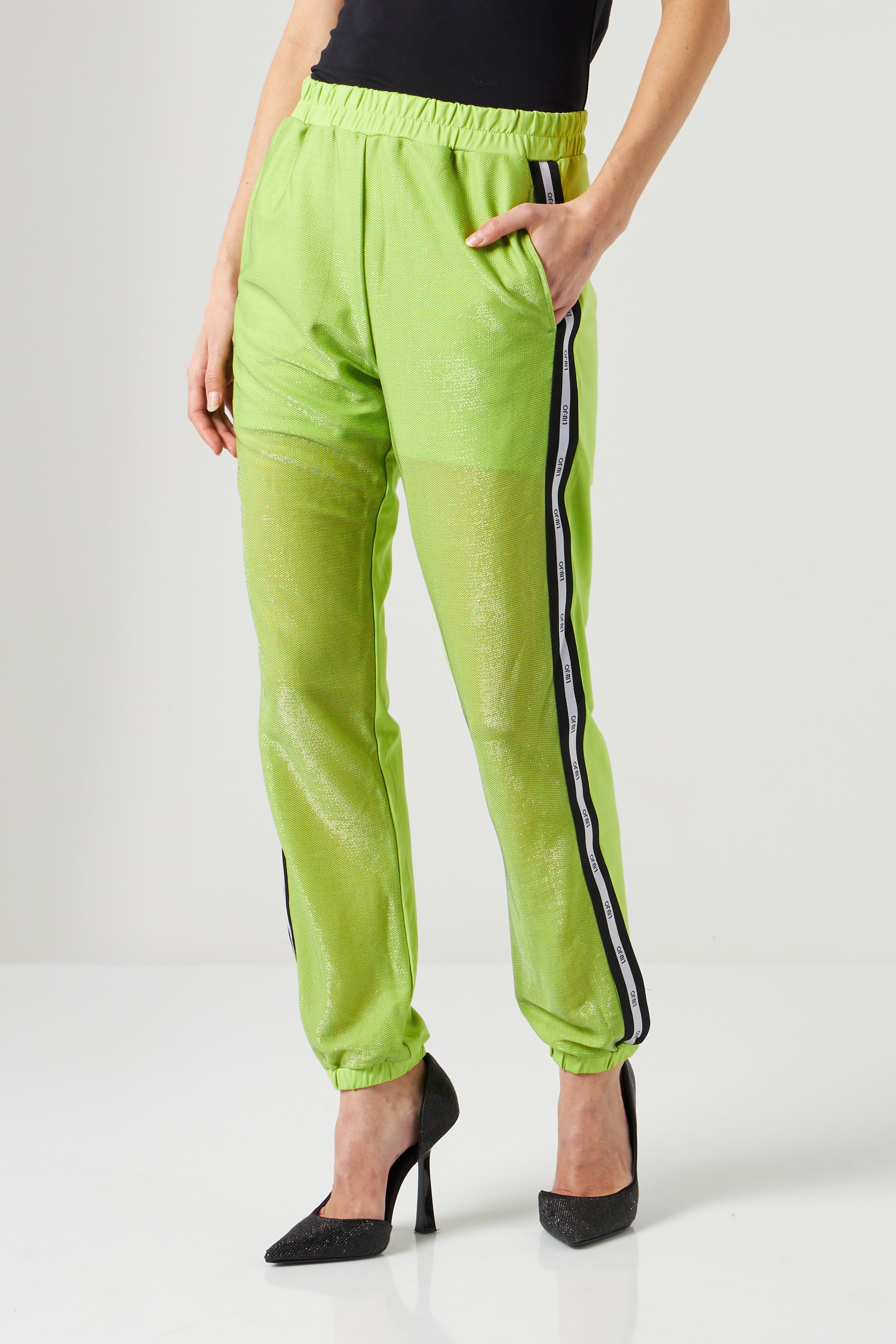 LIU JO Pantalone in Jersey Verde