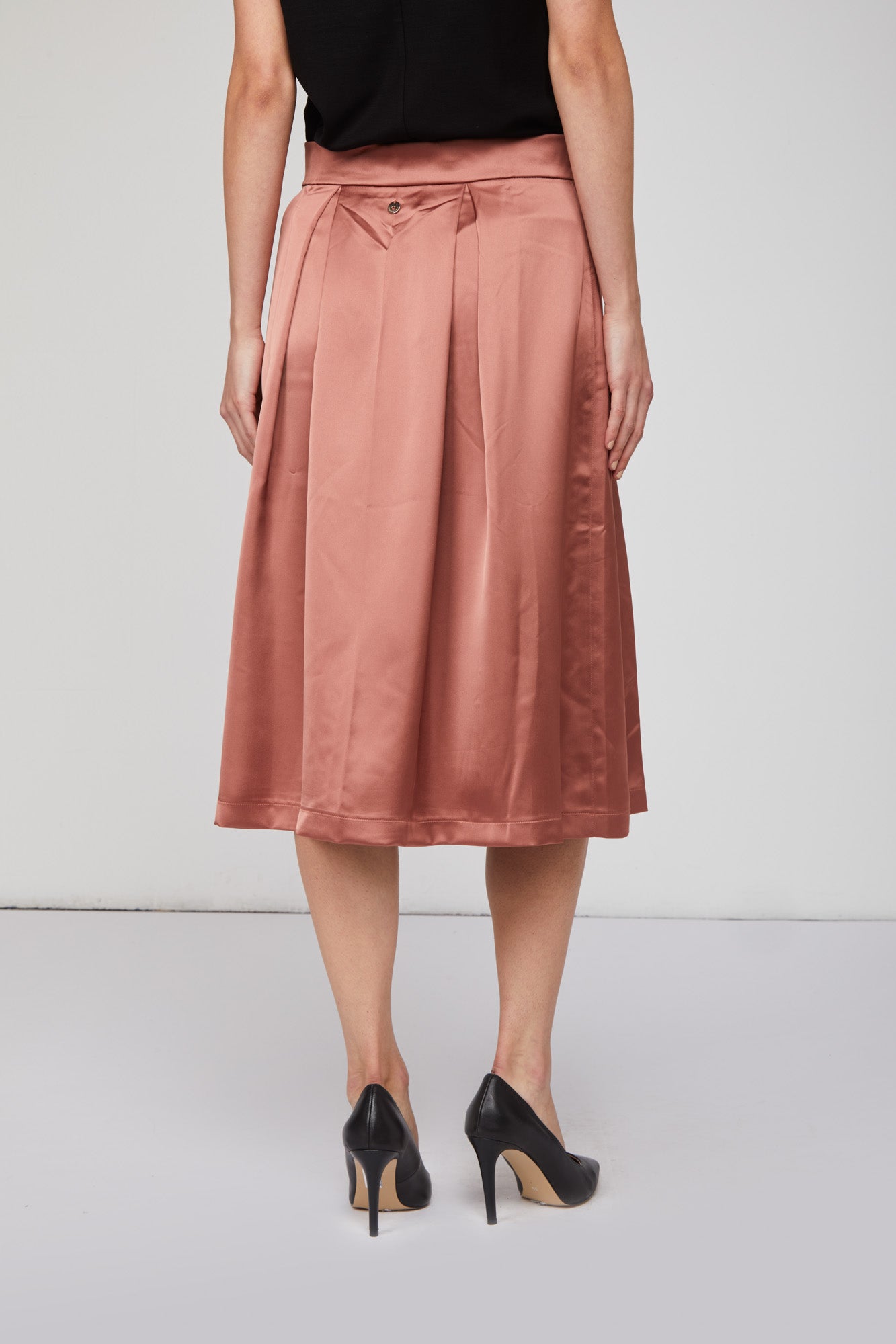 TWINSET Gonna a Pieghe Rosa